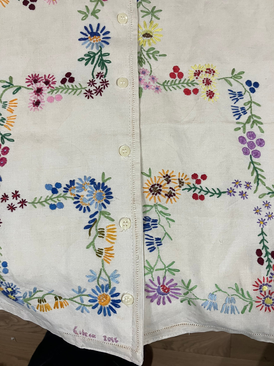 The Journey of a Little Tablecloth