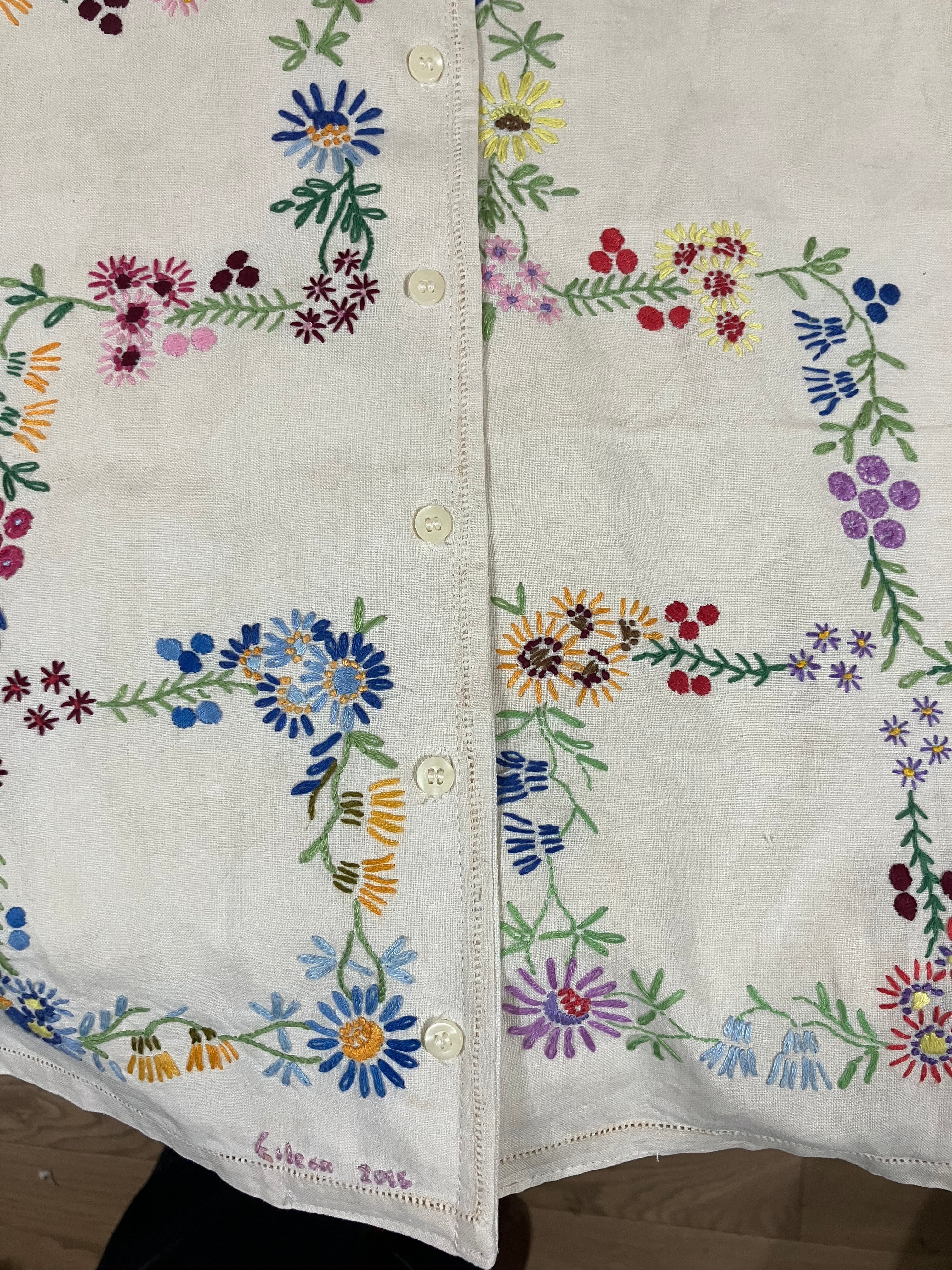 The Journey of a Little Tablecloth