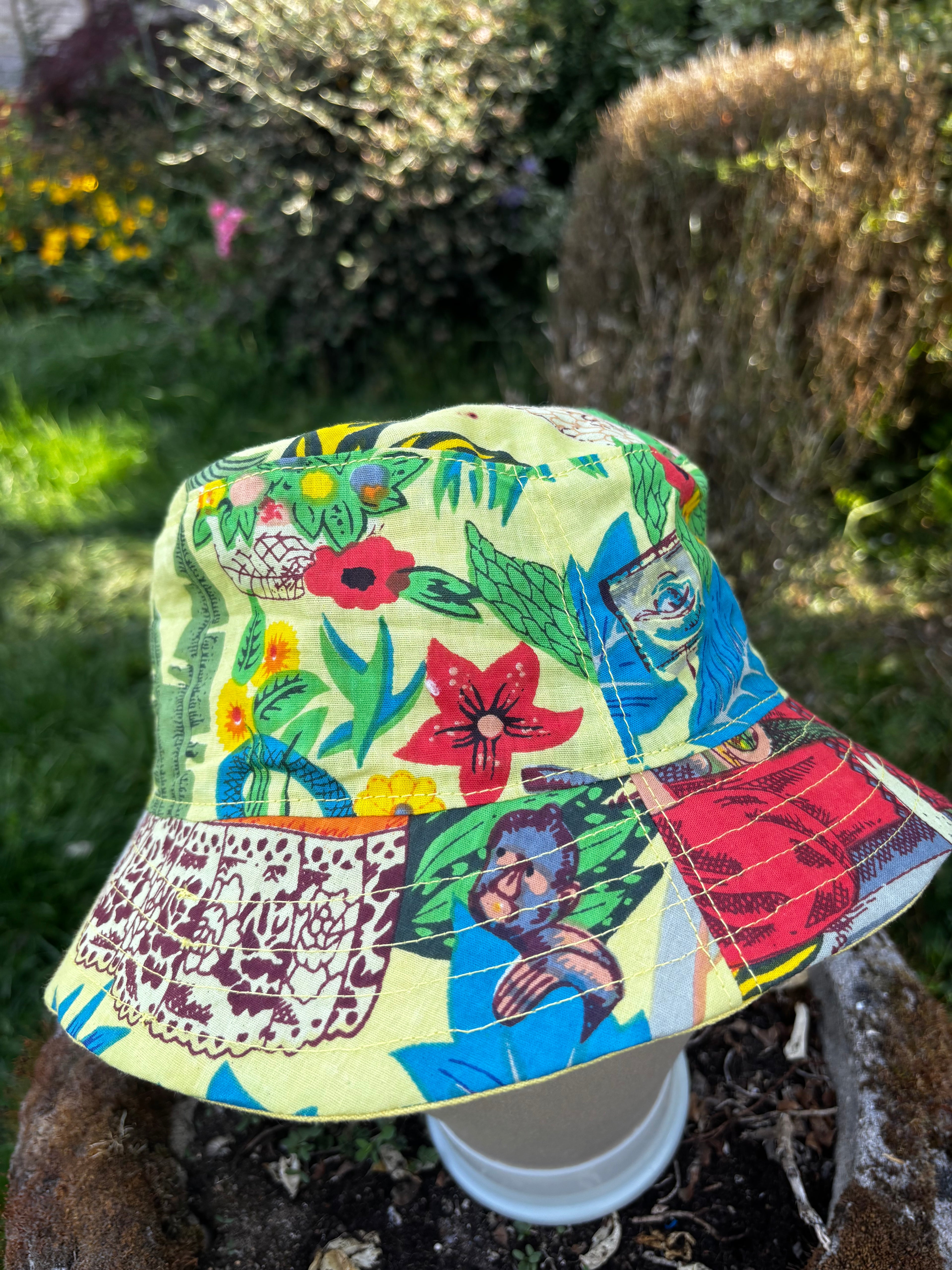 Frida Kahlo Type Bucket Hat