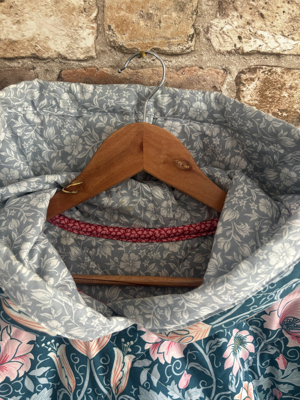 Quilted Upcycled Hoodie