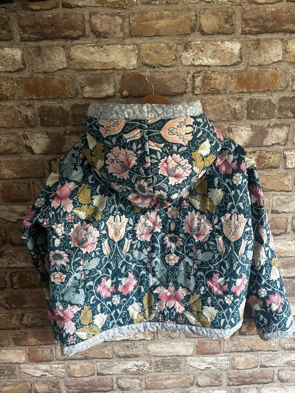 Quilted Upcycled Hoodie