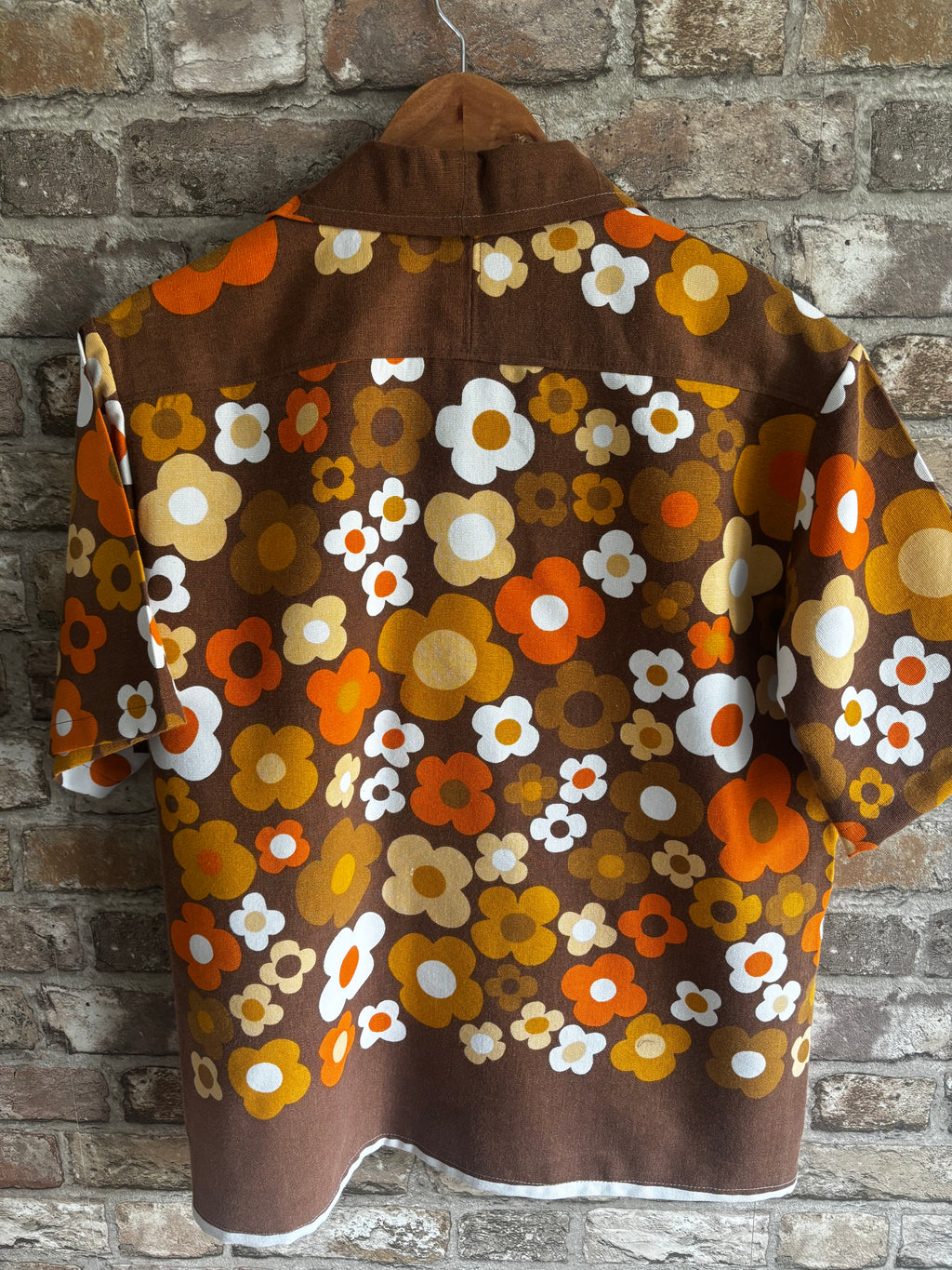 Short Sleeve 'Stevie' Shirt Upcycled Vintage