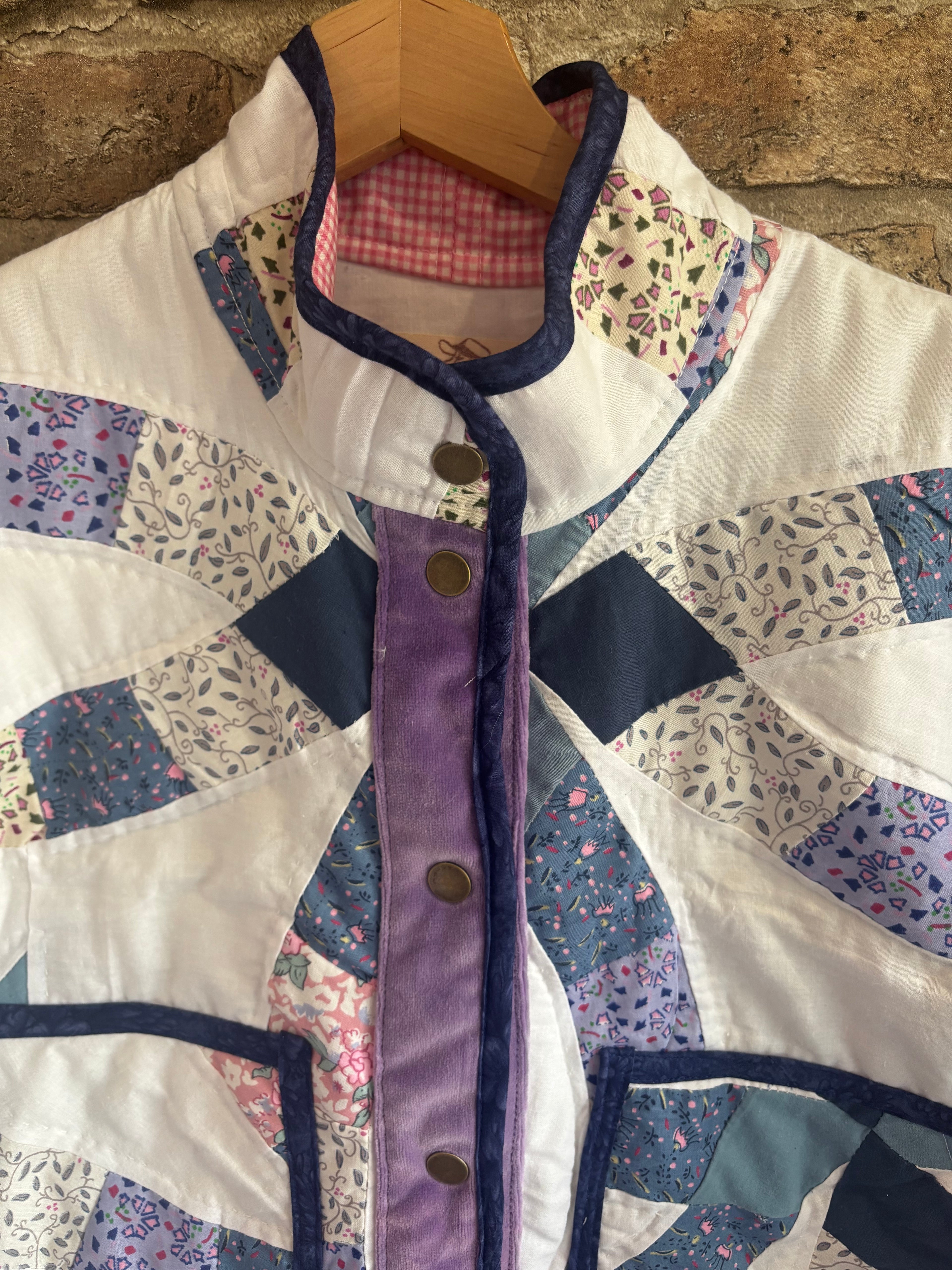 Wedding Ring Quilt Flora Jacket