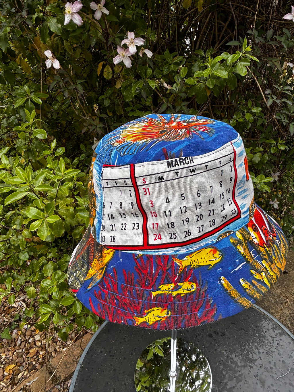 Australian Ocean 1985 Calendar Bucket Hat