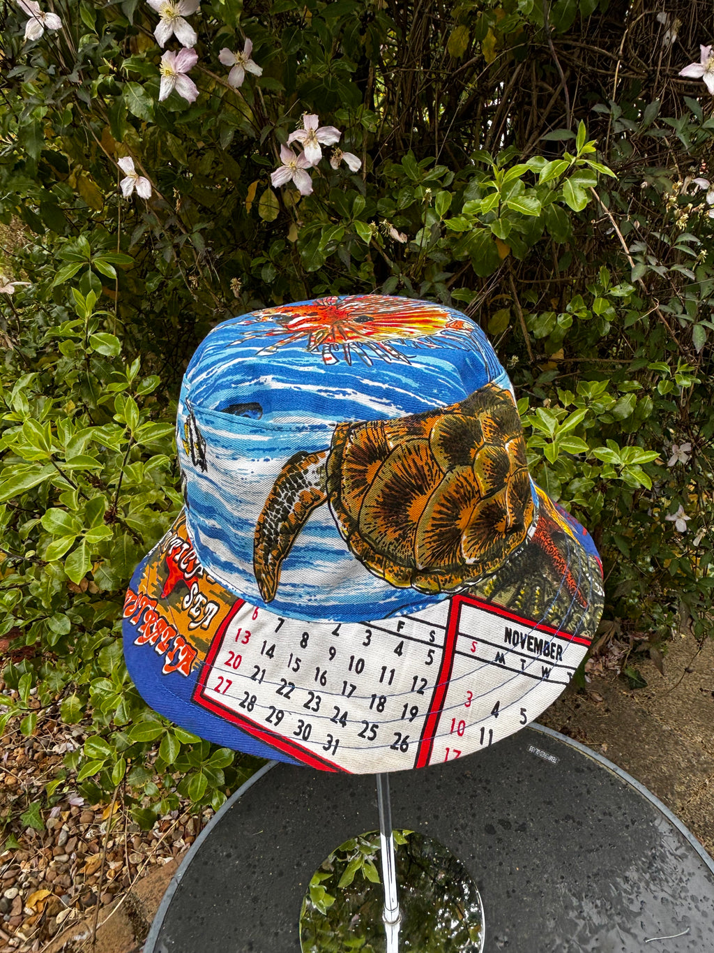 Australian Ocean 1985 Calendar Bucket Hat