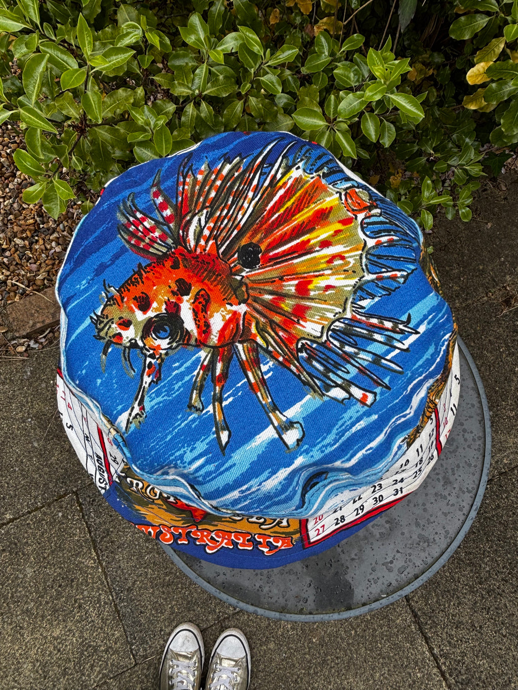 Australian Ocean 1985 Calendar Bucket Hat