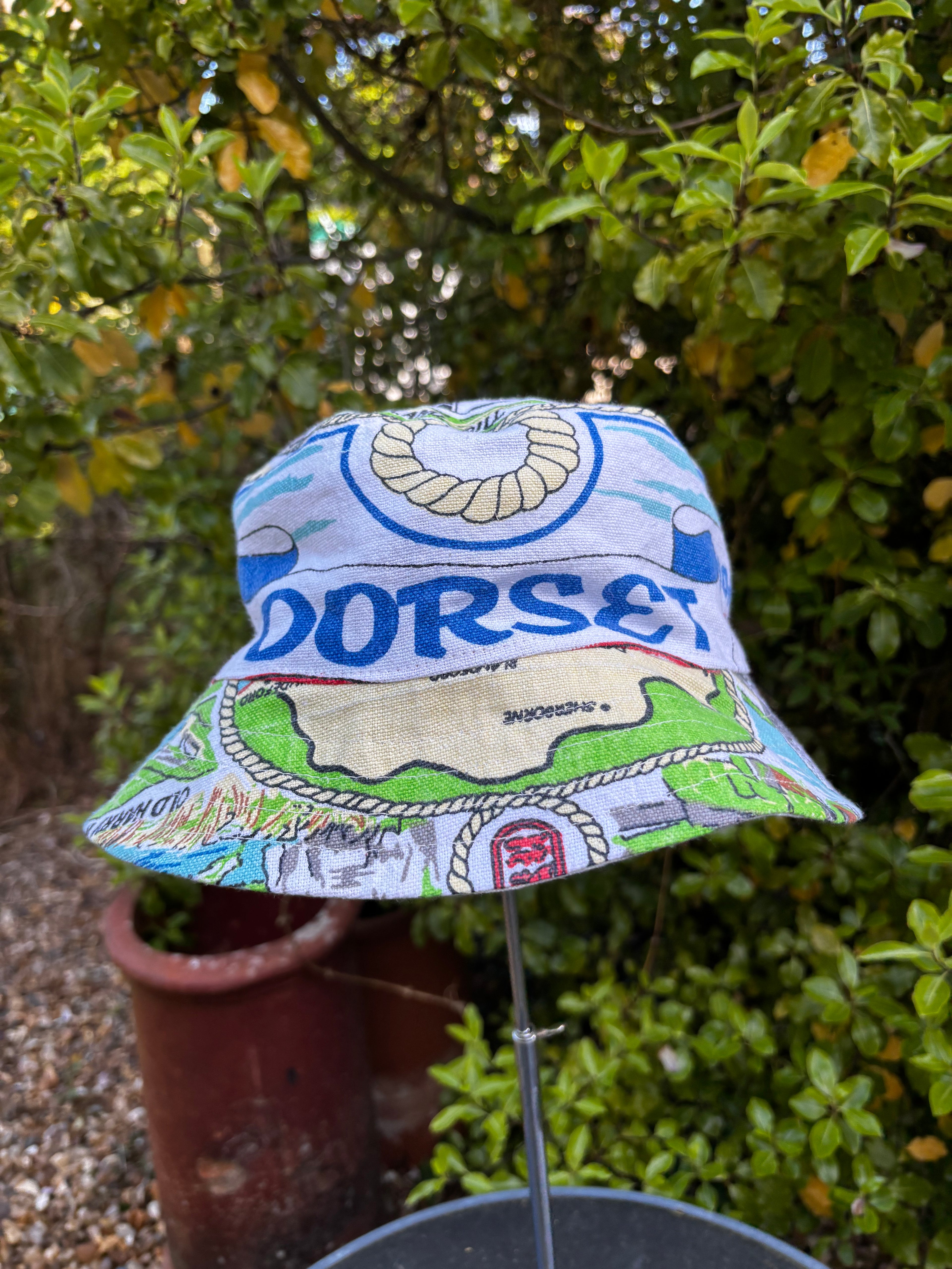 Dorset Tea Towel Bucket Hat