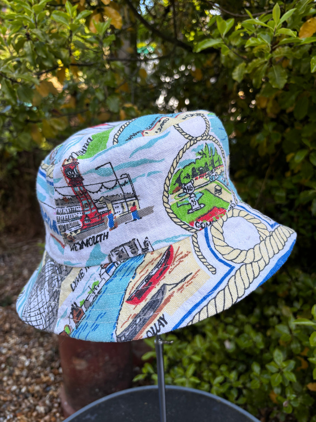 Dorset Tea Towel Bucket Hat