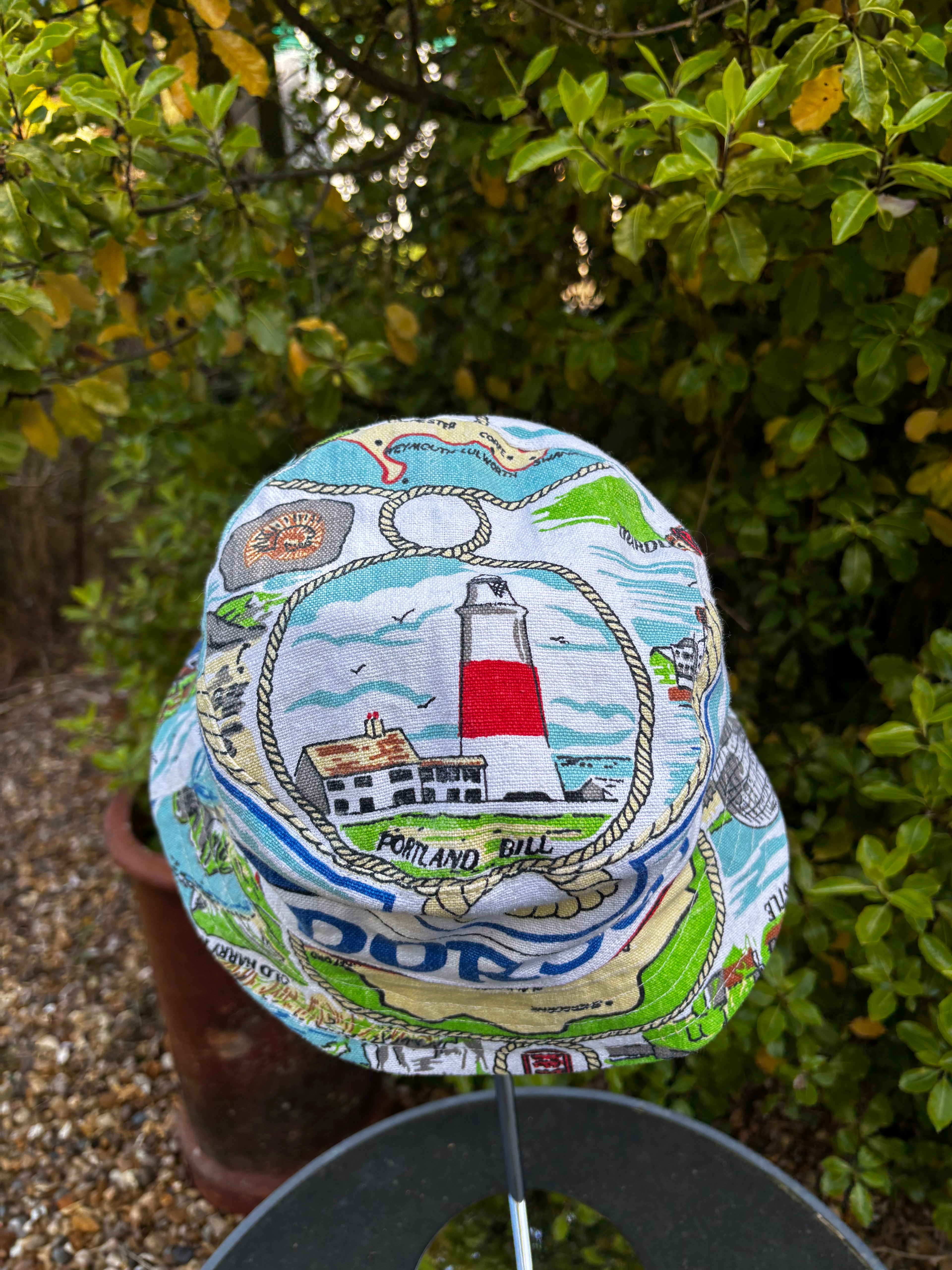 Dorset Tea Towel Bucket Hat