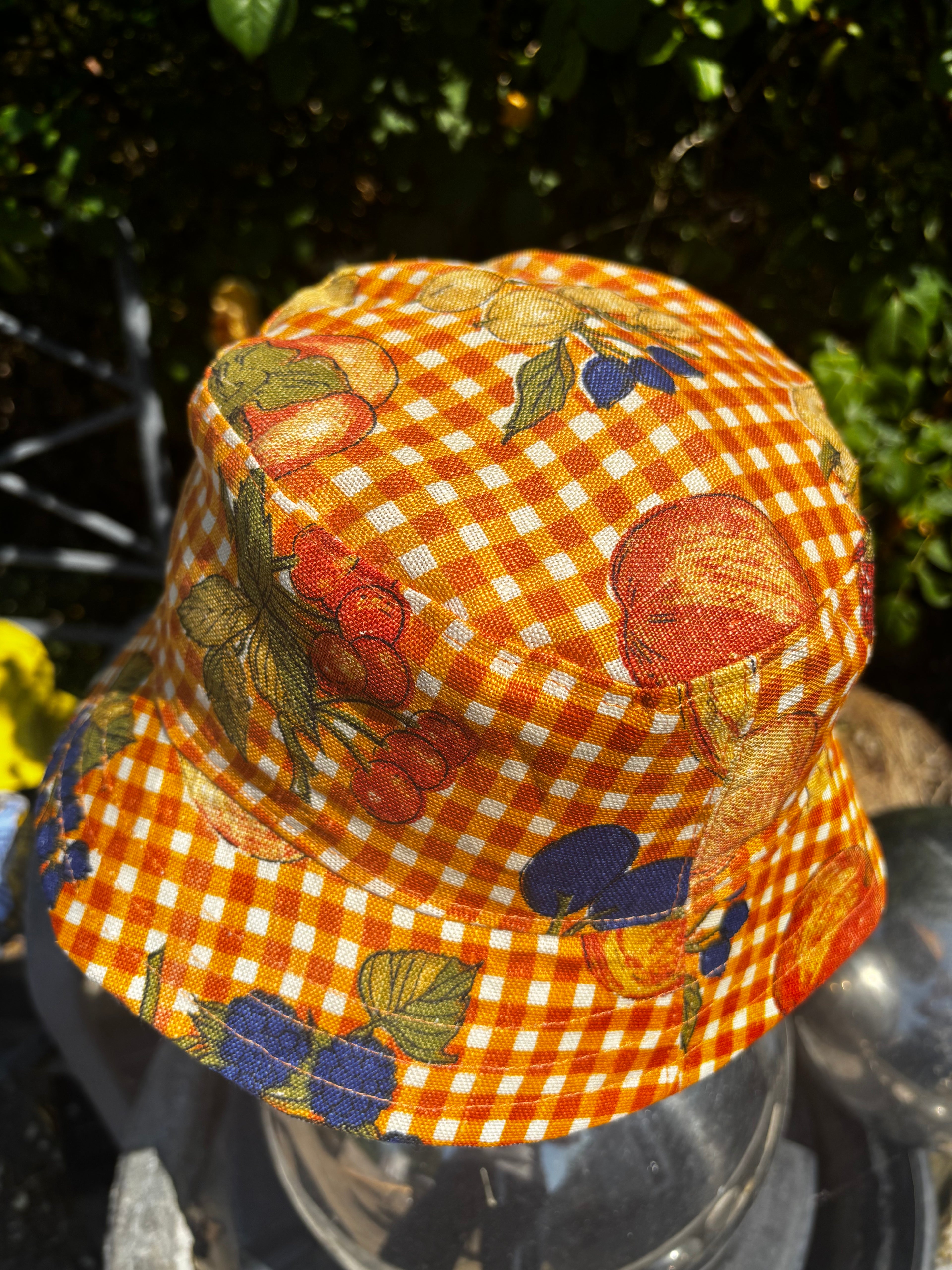 Vintage Fruit Salad Bucket Hat