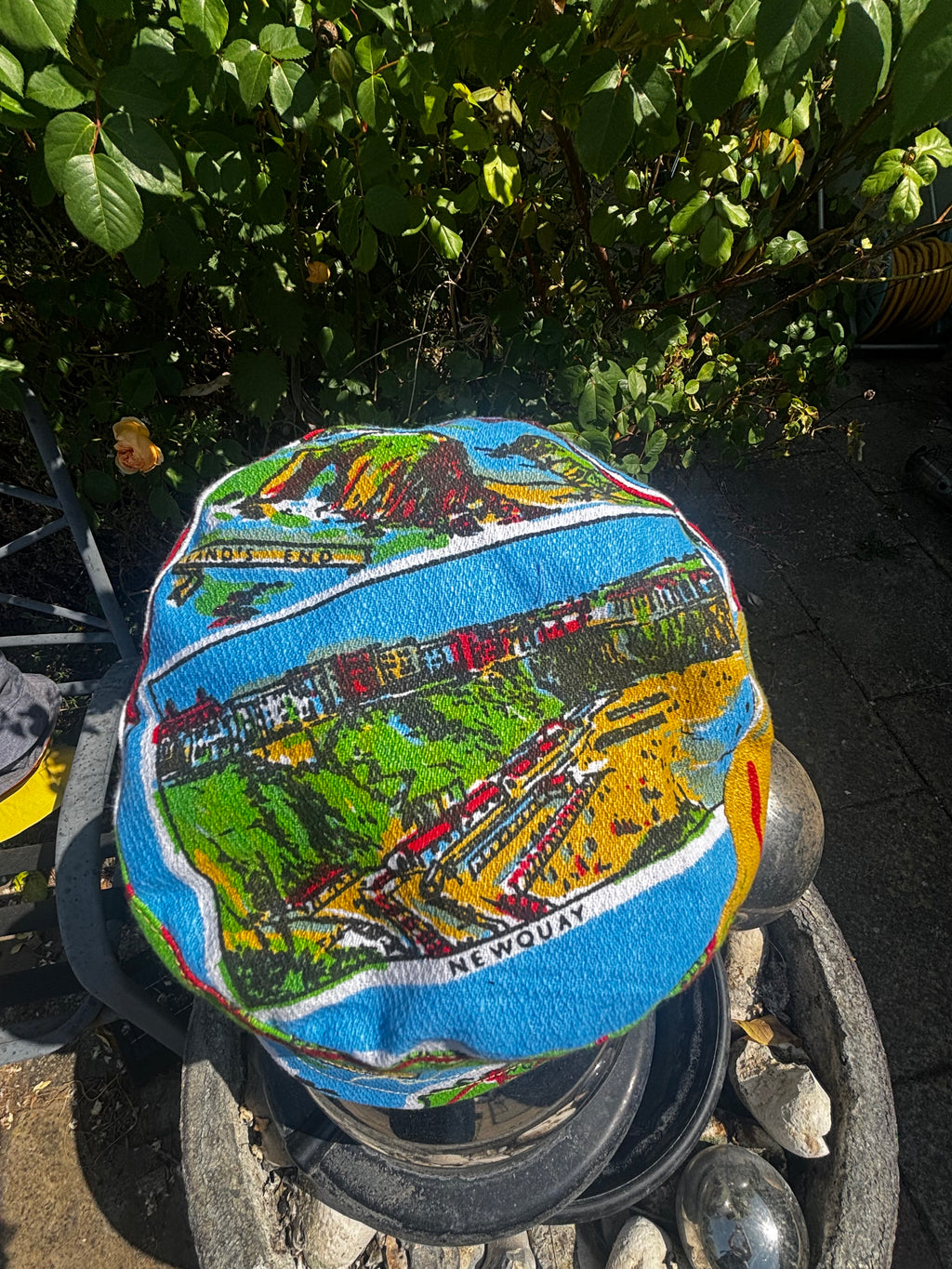 Devon and Cornwall Vintage Upcycled Bucket Hat