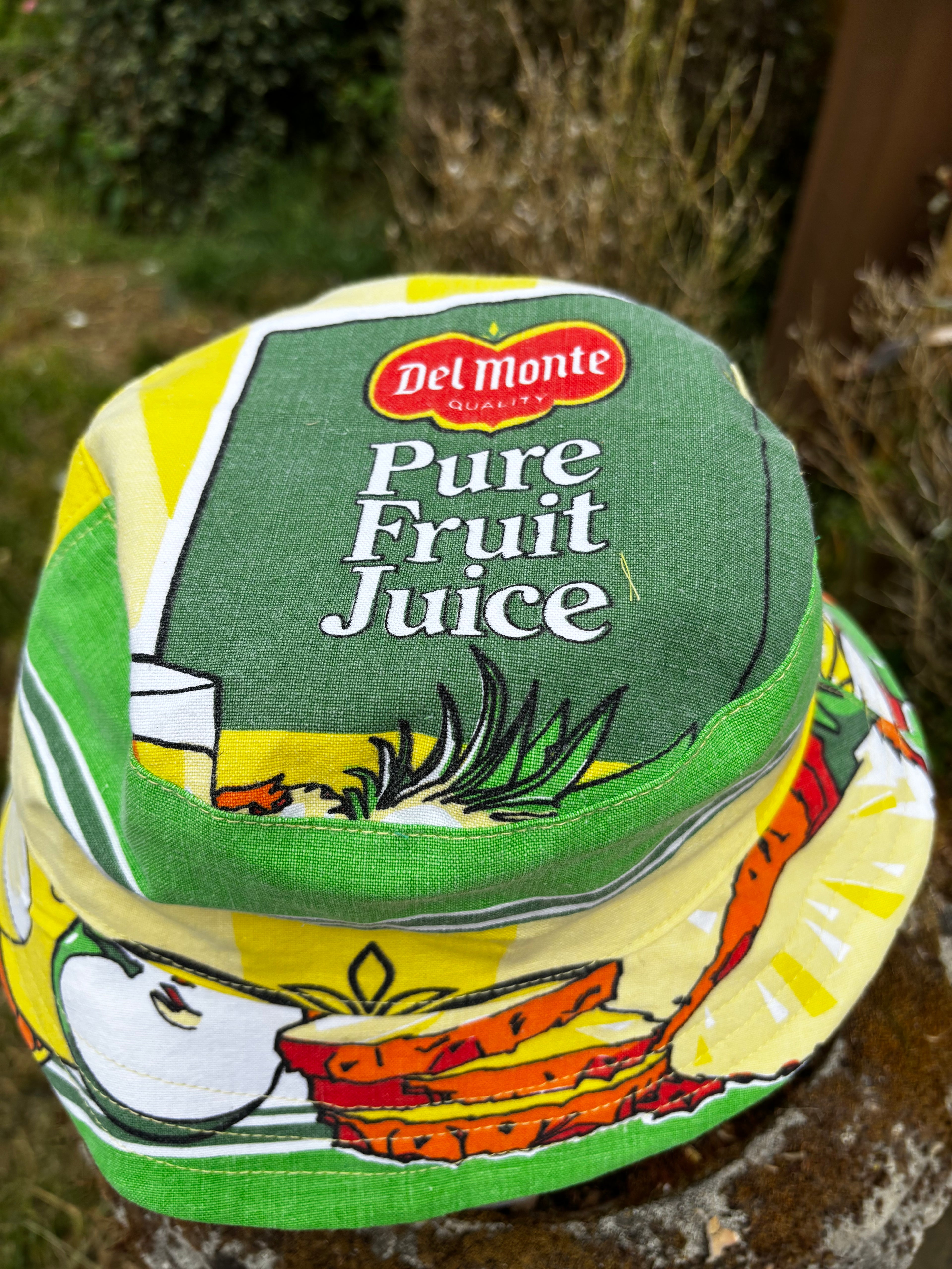 The Man from Del Monte Upcycled Bucket Hat