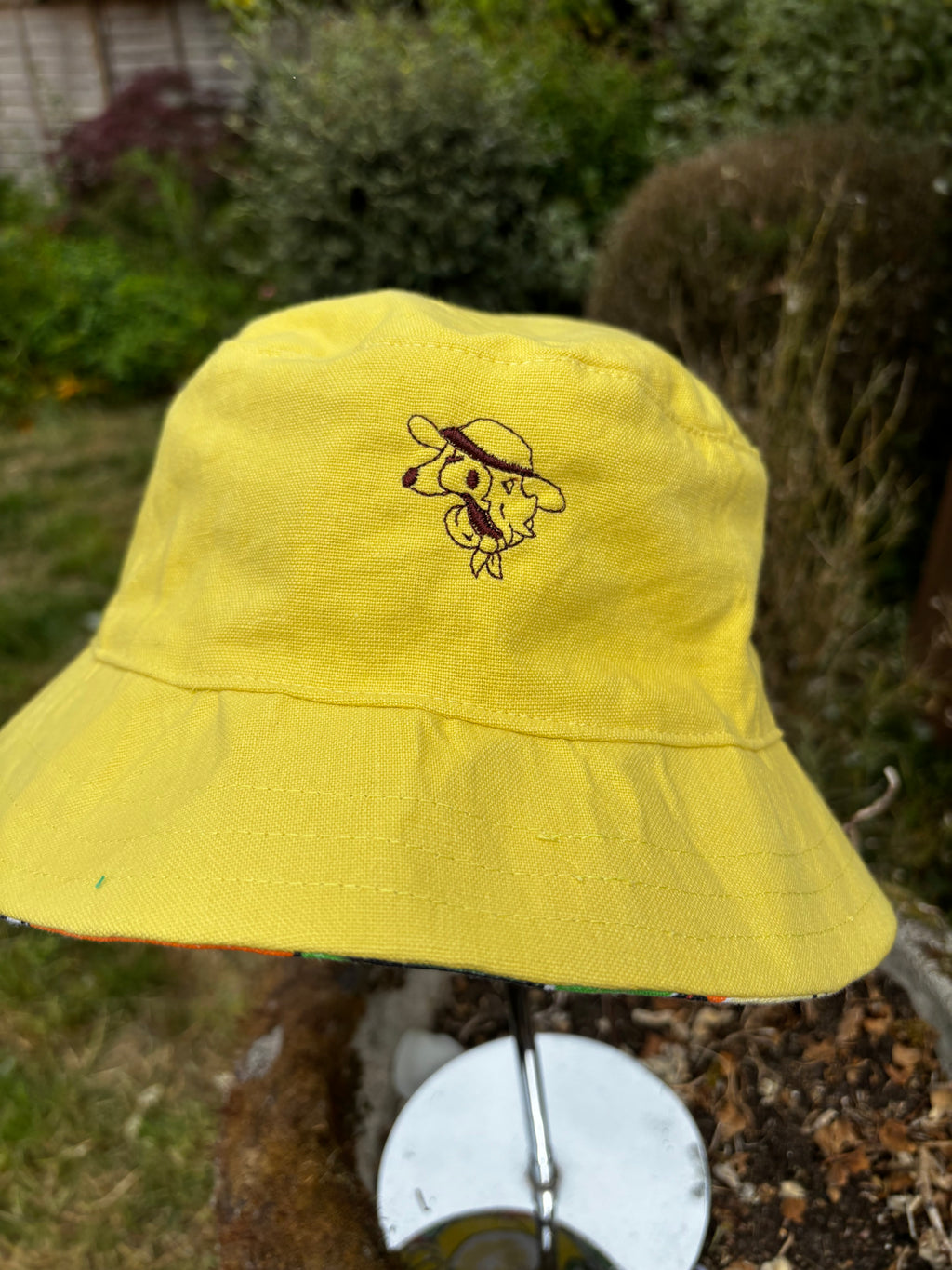 The Man from Del Monte Upcycled Bucket Hat