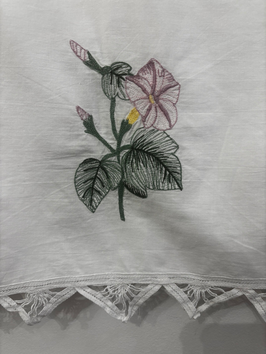 Kelly Embroidered Lace Edge Tank
