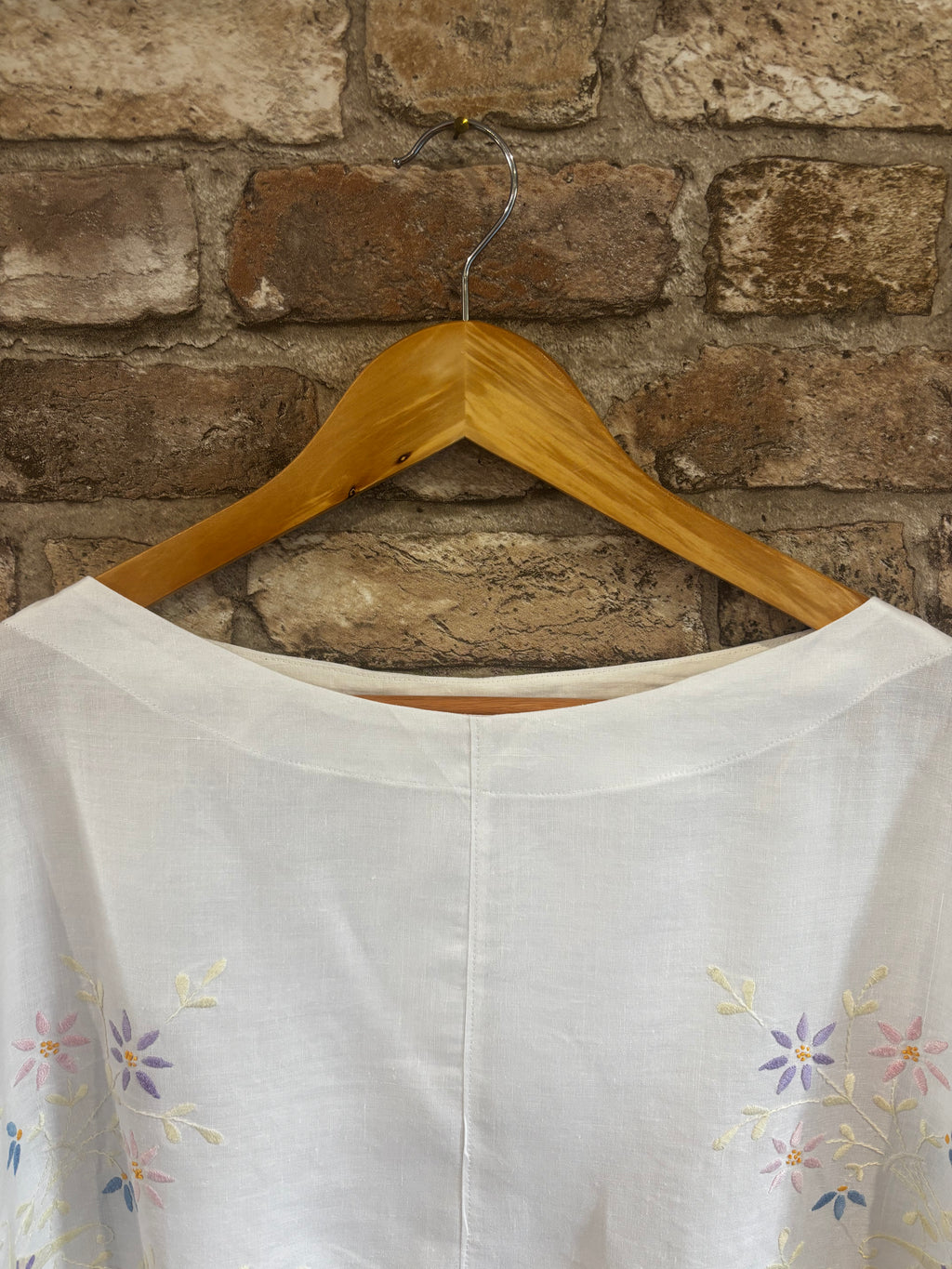 Beautiful Soft Cotton Hand Embroidered T-shirt Top