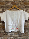 Embroidered & Applique T-shirt Top