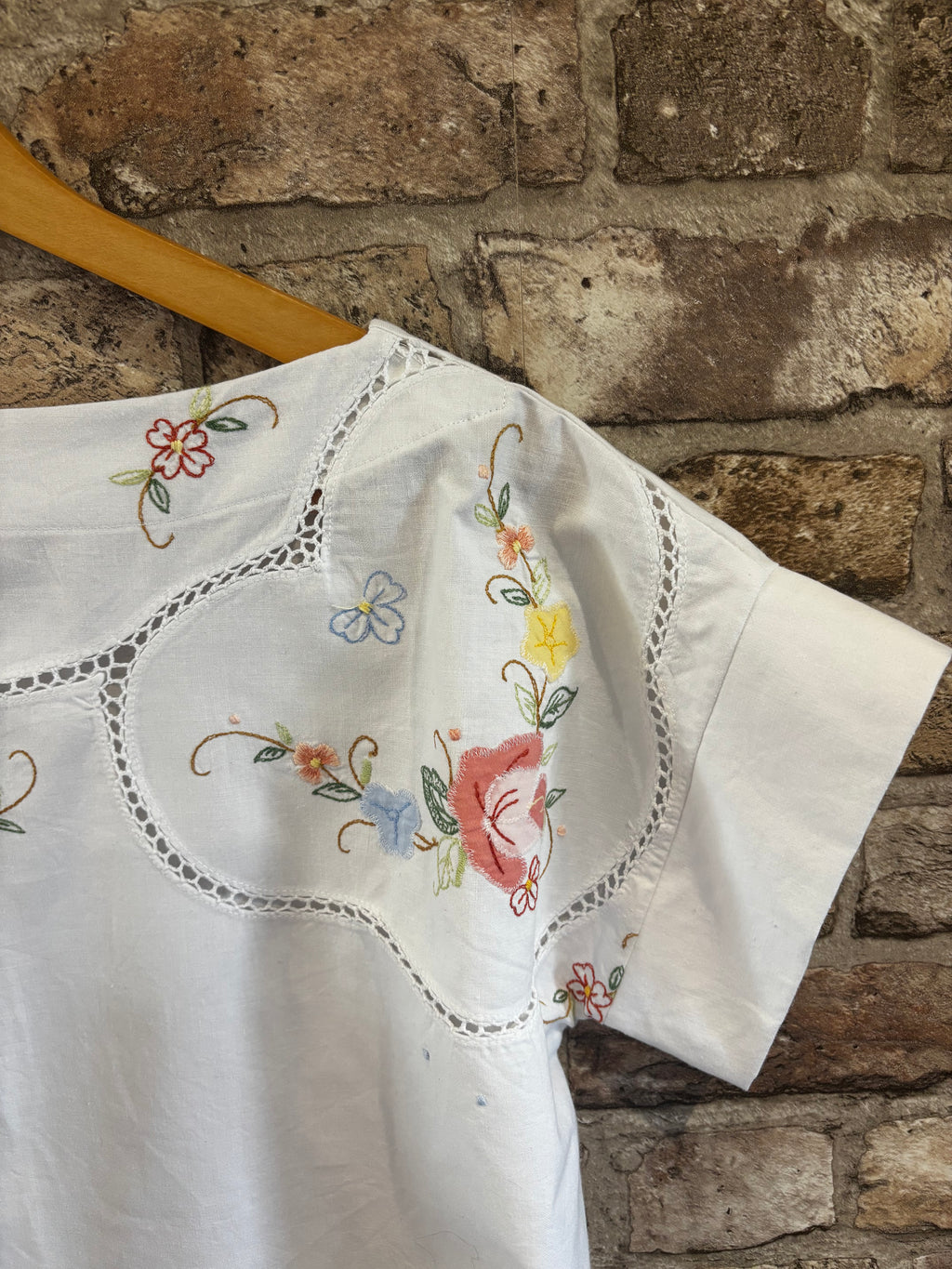 Embroidered & Applique T-shirt Top