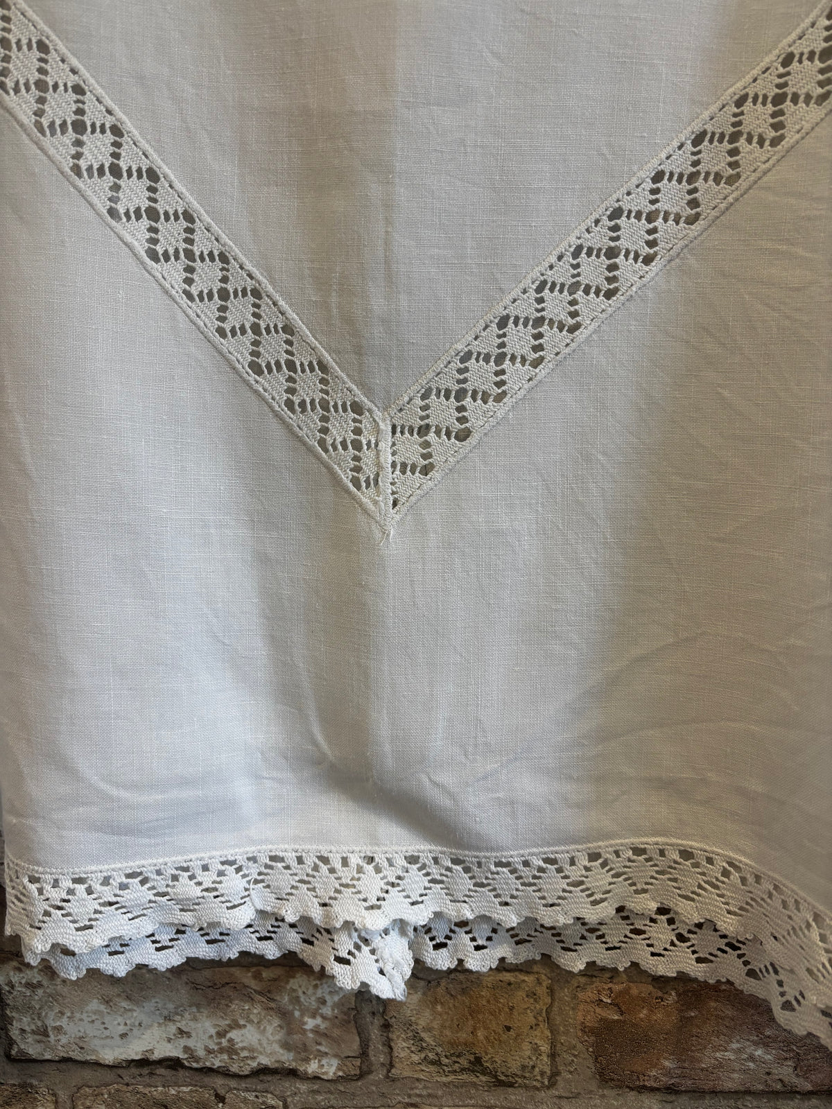 Soft Cotton Crochet Lace T-Shirt Top