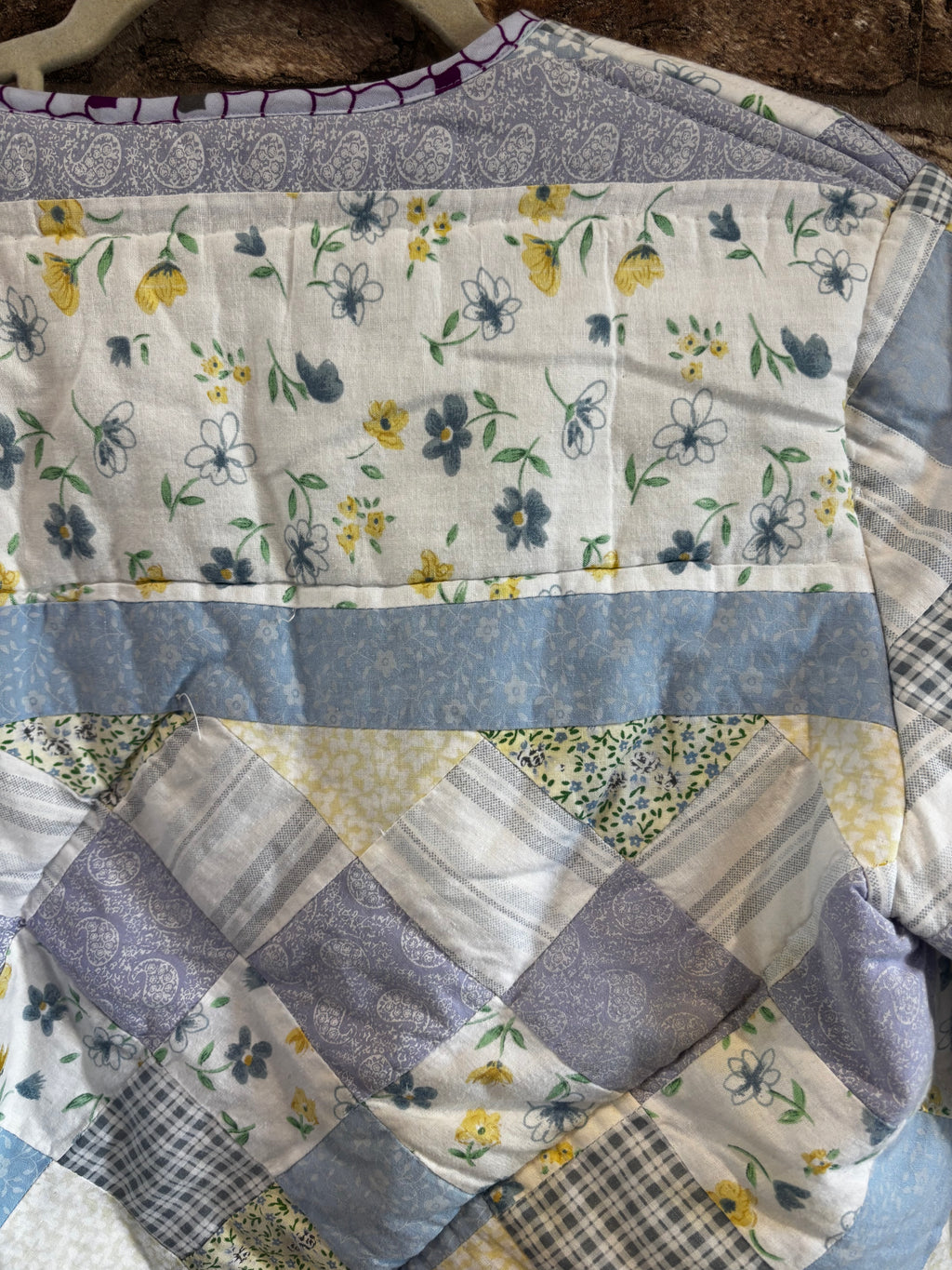 Soft Pastel Quilted Cropped Jacket