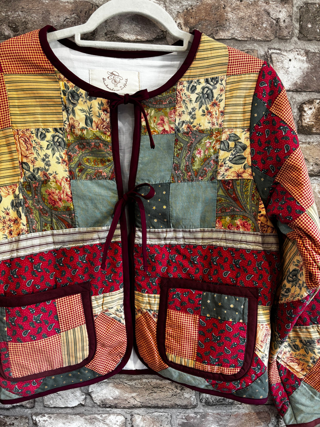 Quilted Jacket in Autumnal Shades