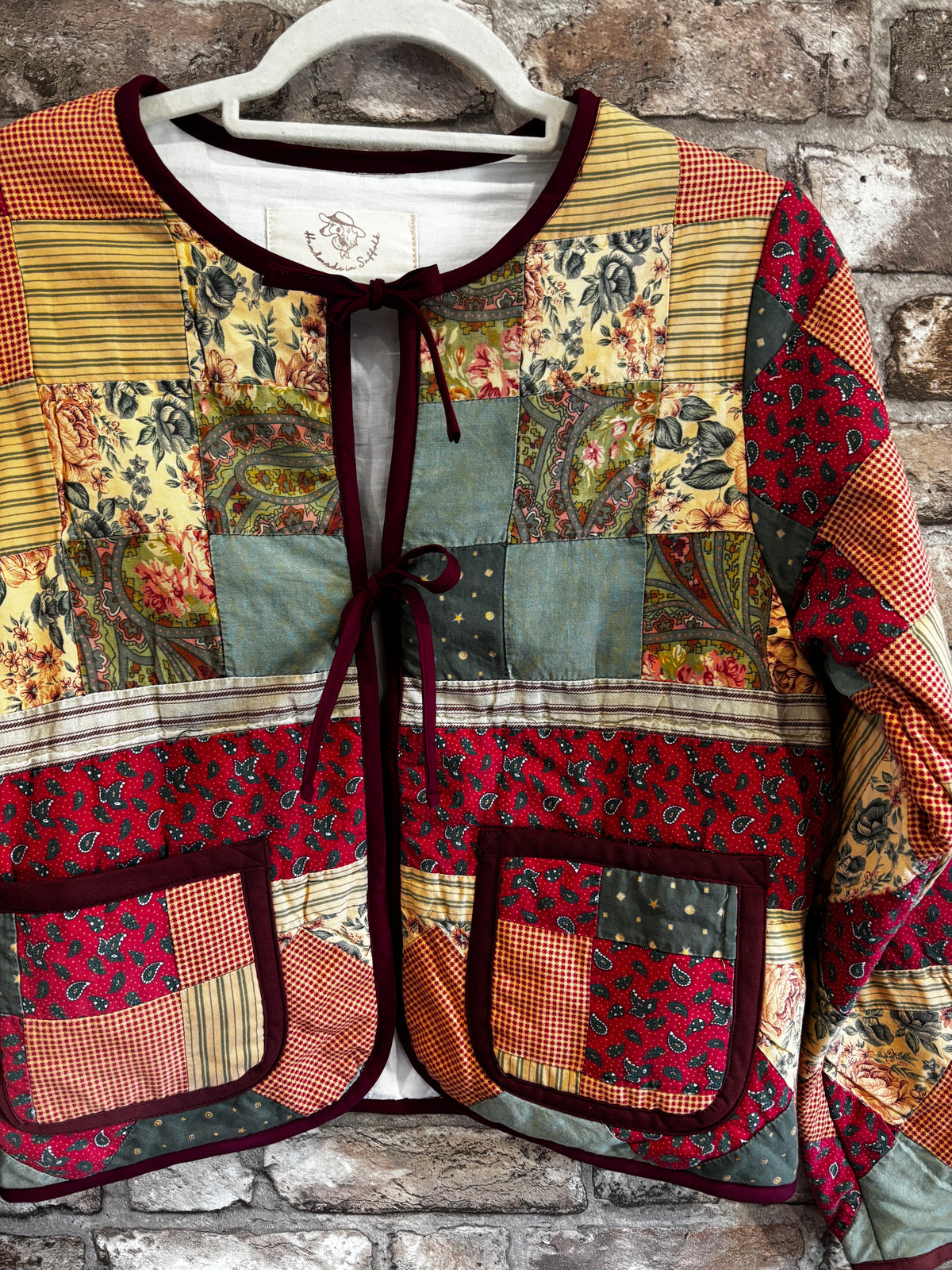 Quilted Jacket in Autumnal Shades