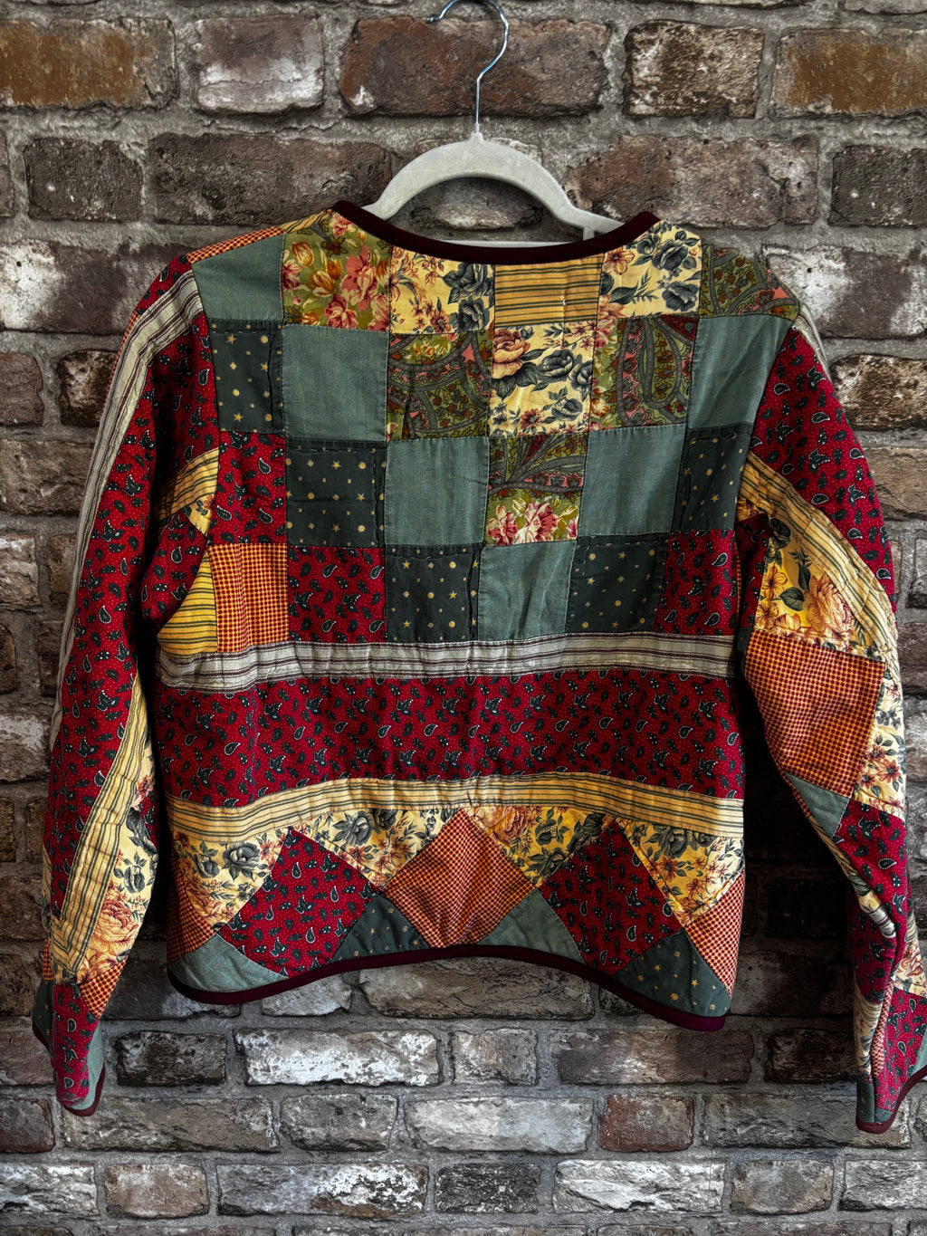 Quilted Jacket in Autumnal Shades