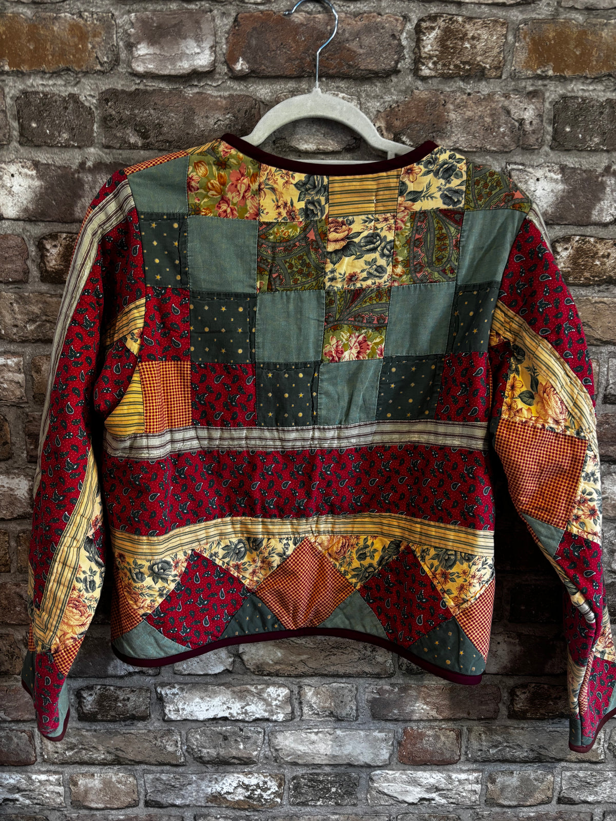 Quilted Jacket in Autumnal Shades