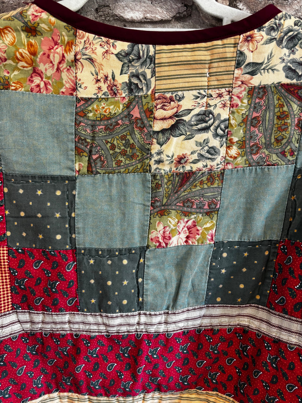 Quilted Jacket in Autumnal Shades