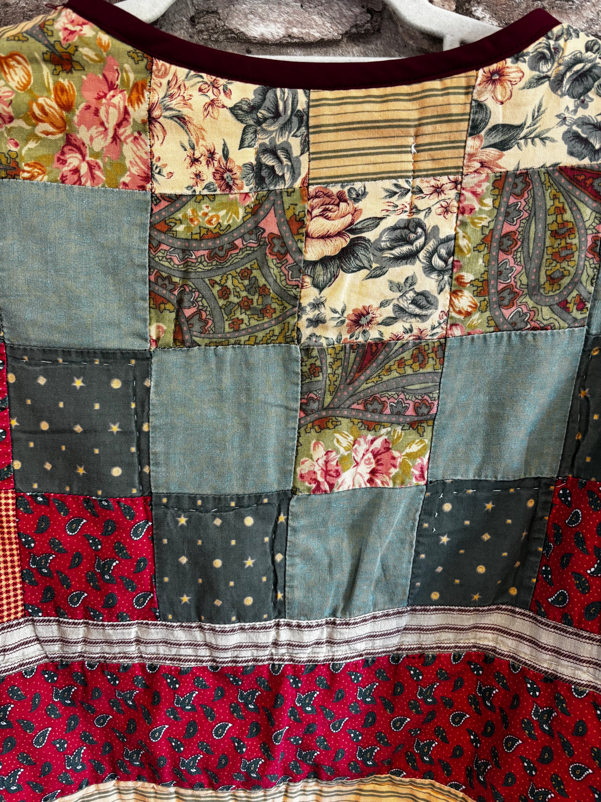 Quilted Jacket in Autumnal Shades