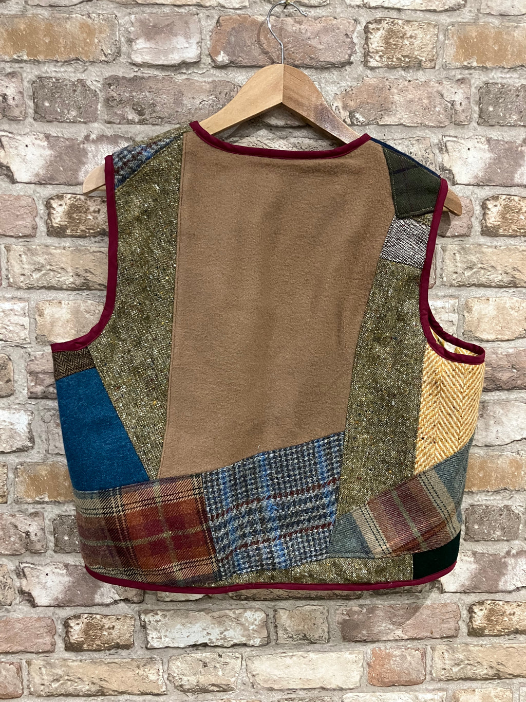 Wool/Tweed Lined Gilet