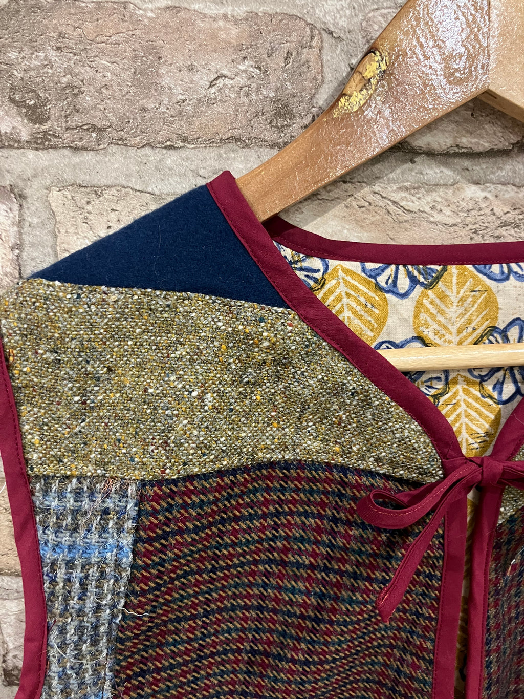 Wool/Tweed Lined Gilet