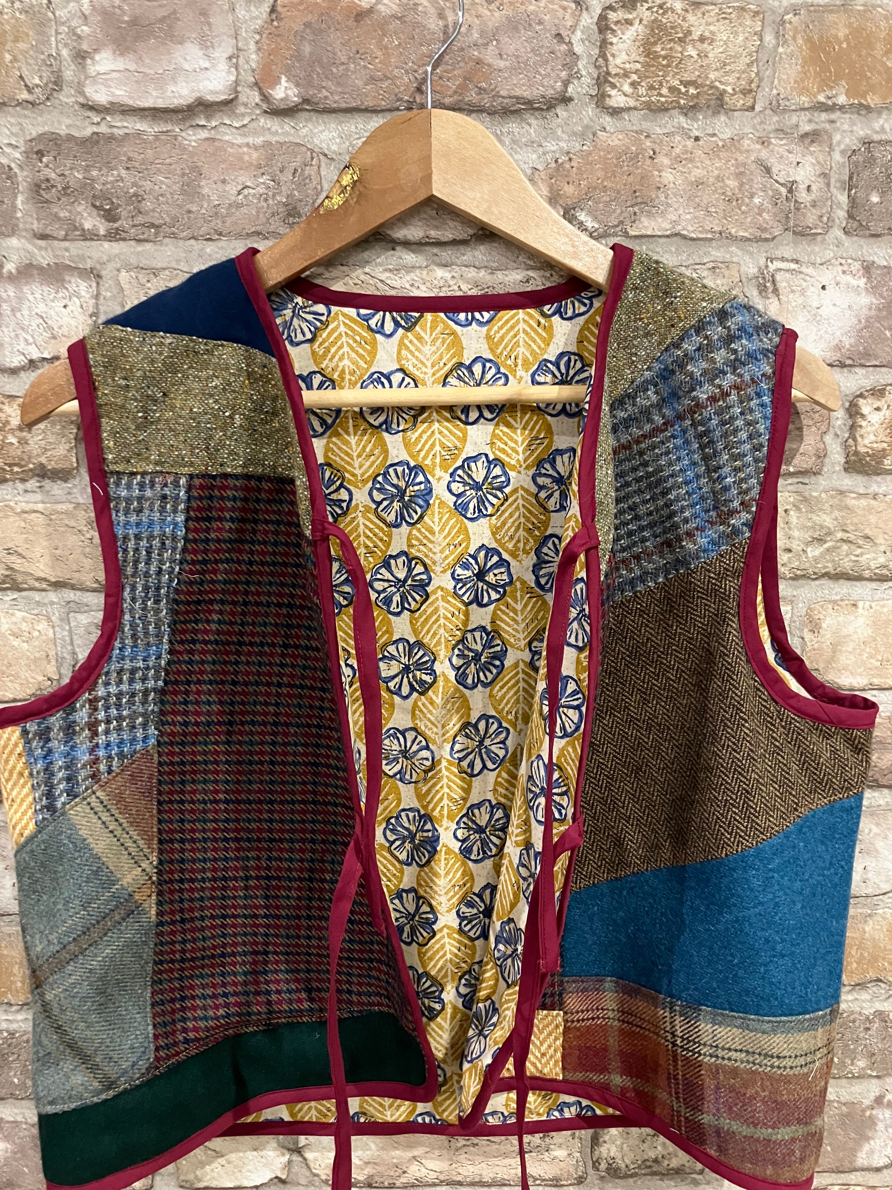 Wool/Tweed Lined Gilet