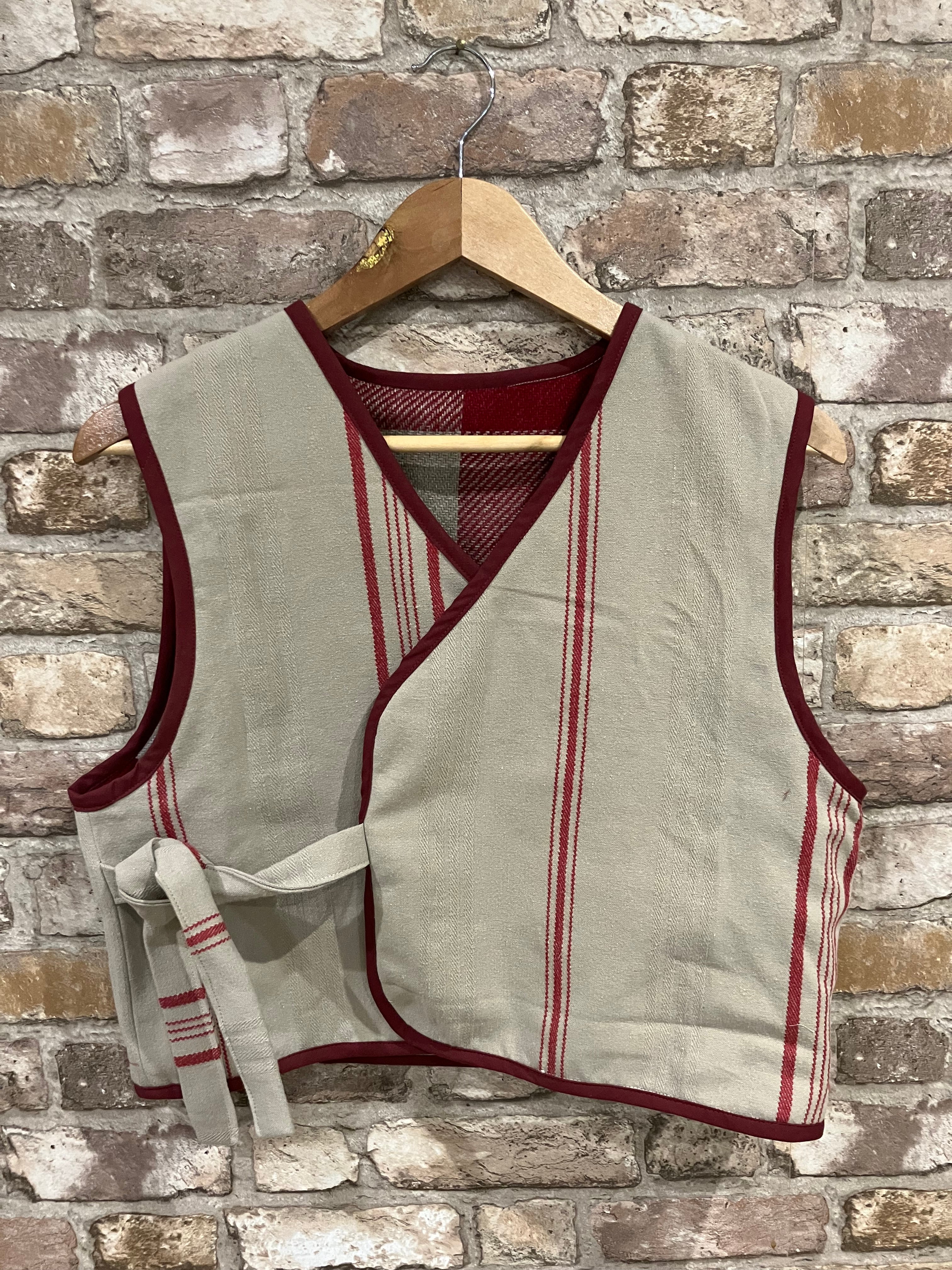 Reversible Upcycled Sleeveless Gilet