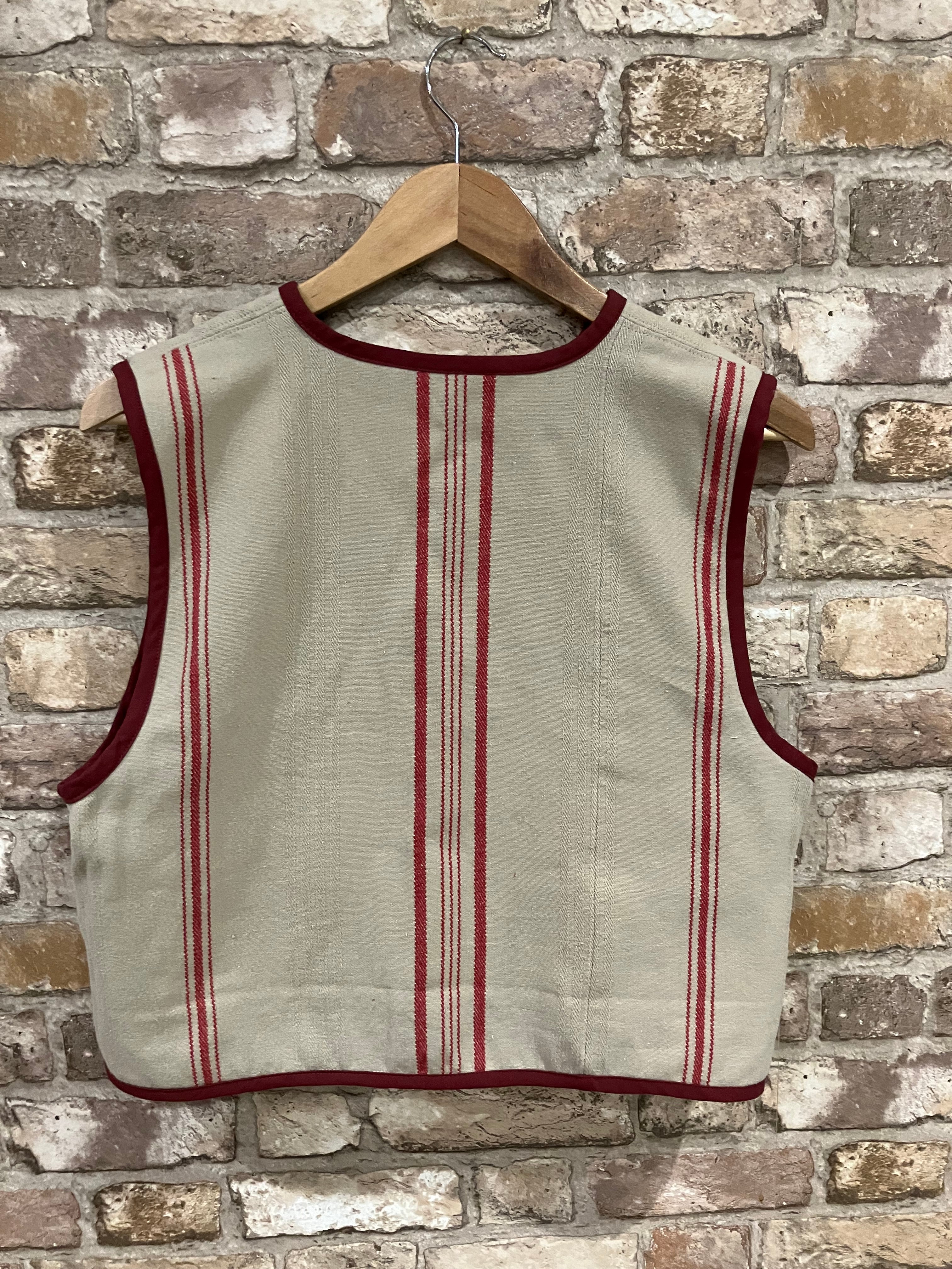 Reversible Upcycled Sleeveless Gilet