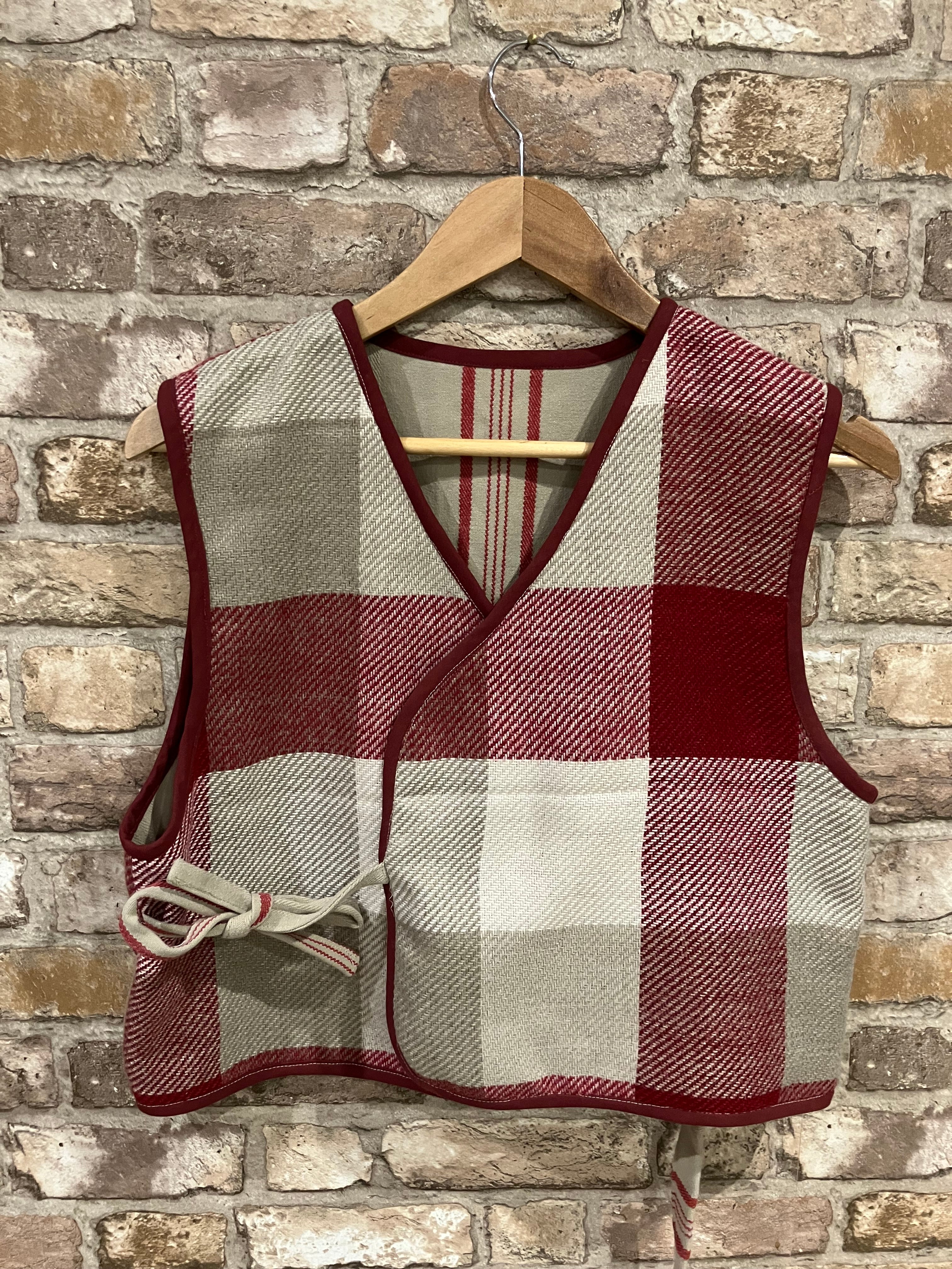 Reversible Upcycled Sleeveless Gilet