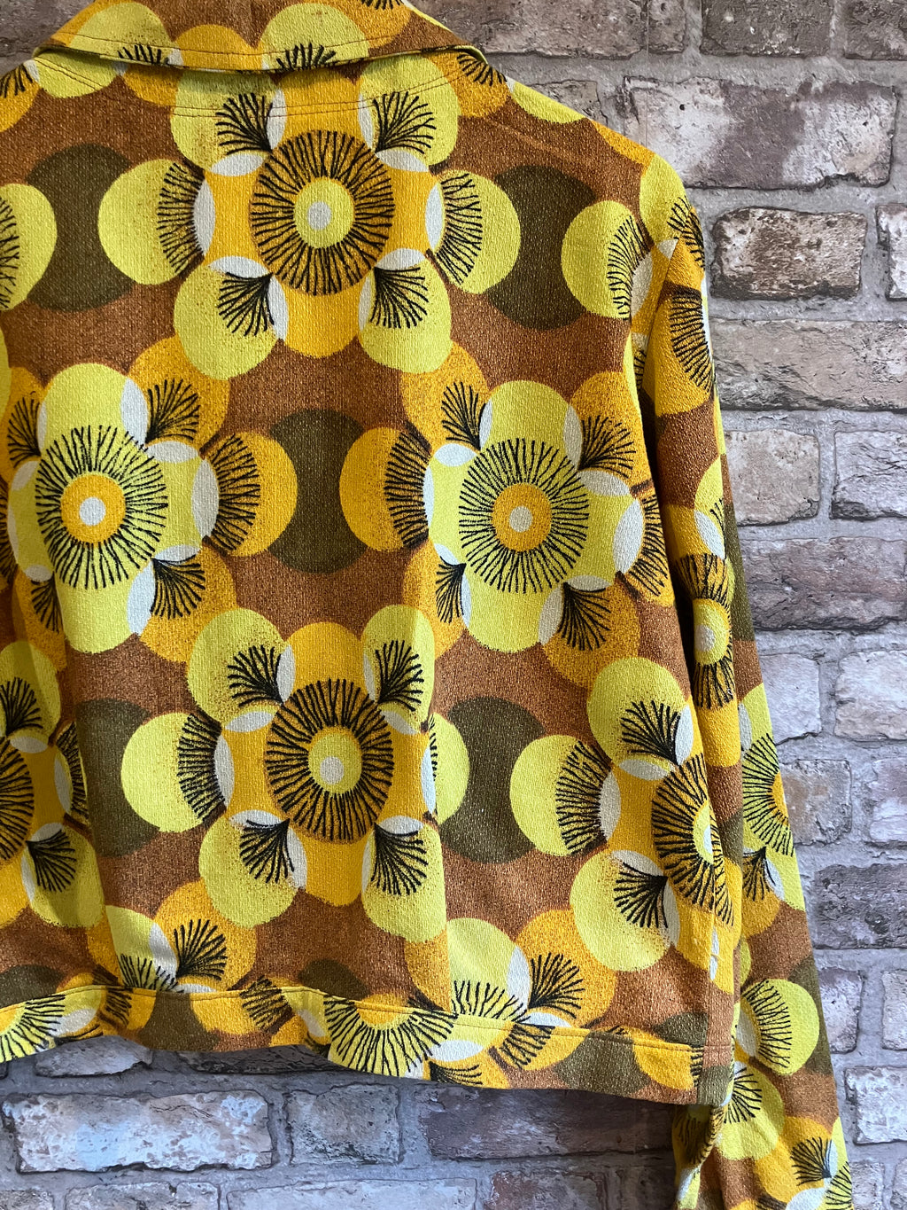 Upcycled Funky Unlined Shirt Jacket