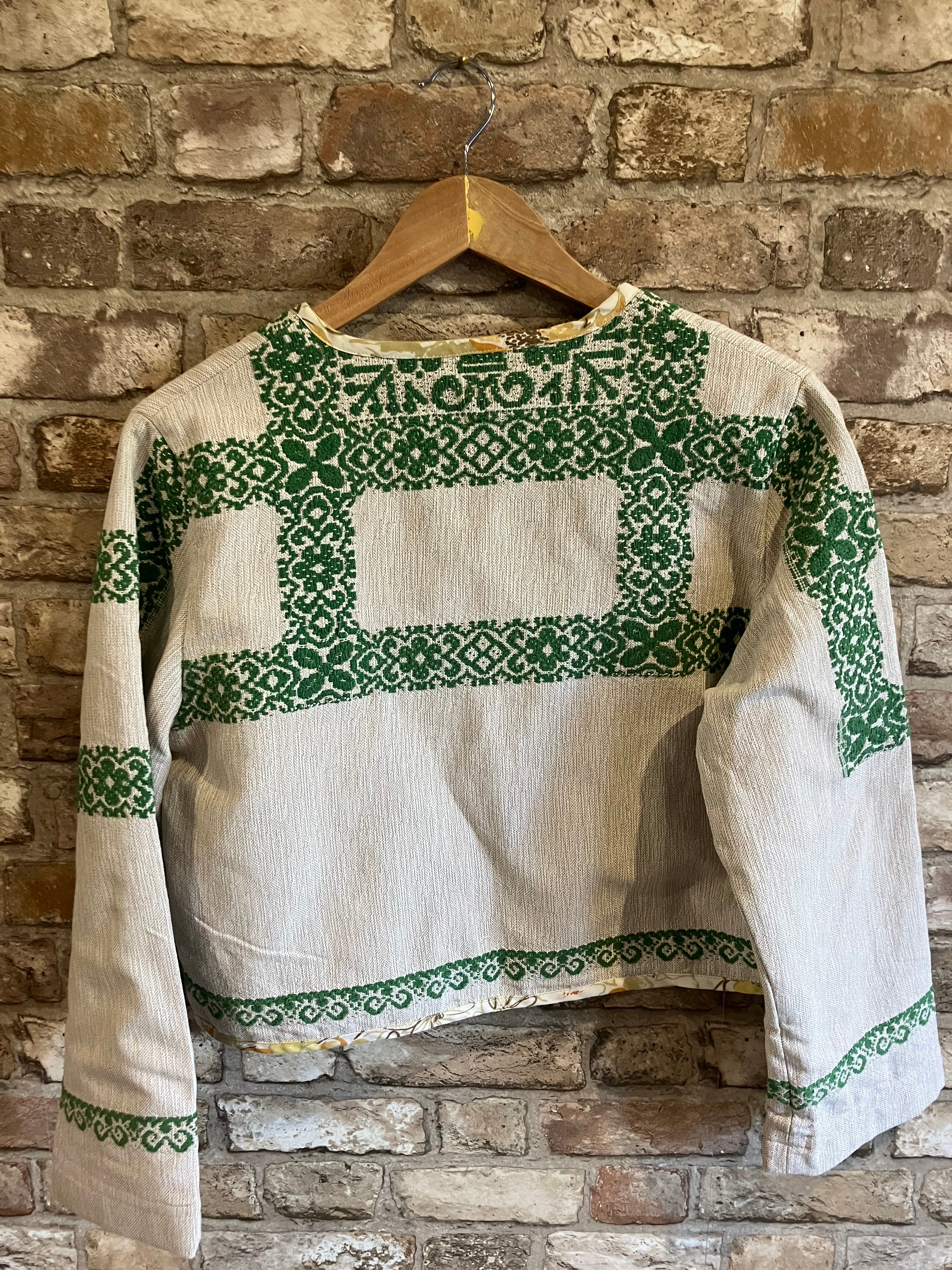 Reversible Cropped Upcycled Jacket Boscombe