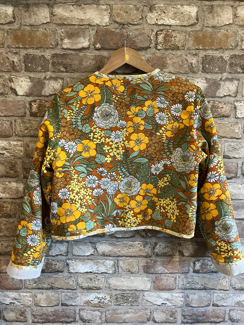 Reversible Cropped Upcycled Jacket Boscombe