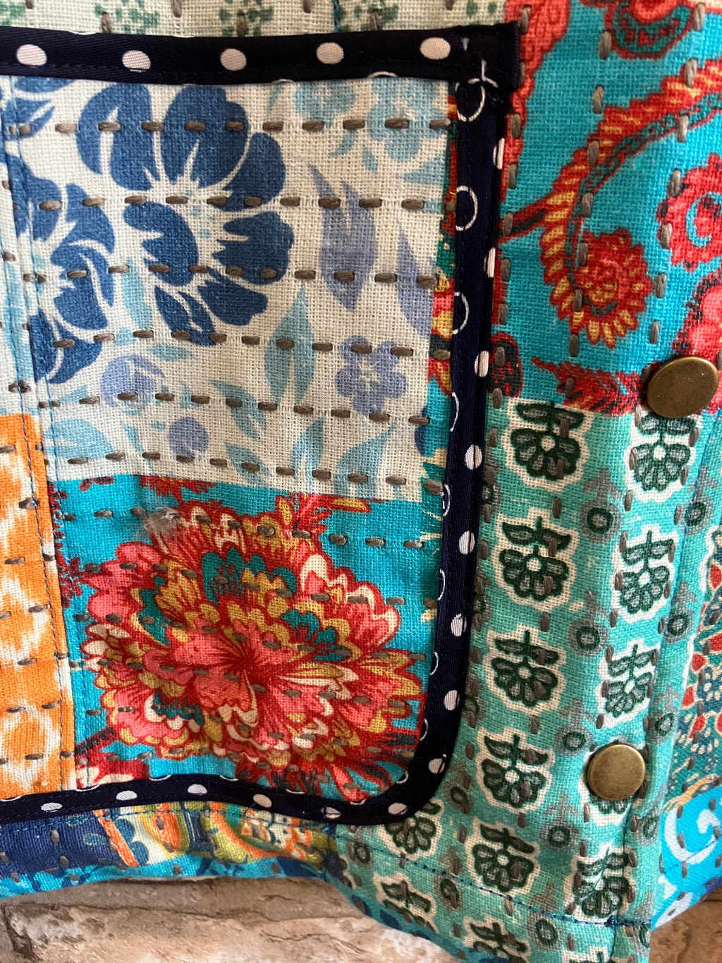 Upcycled Boxy Jacket