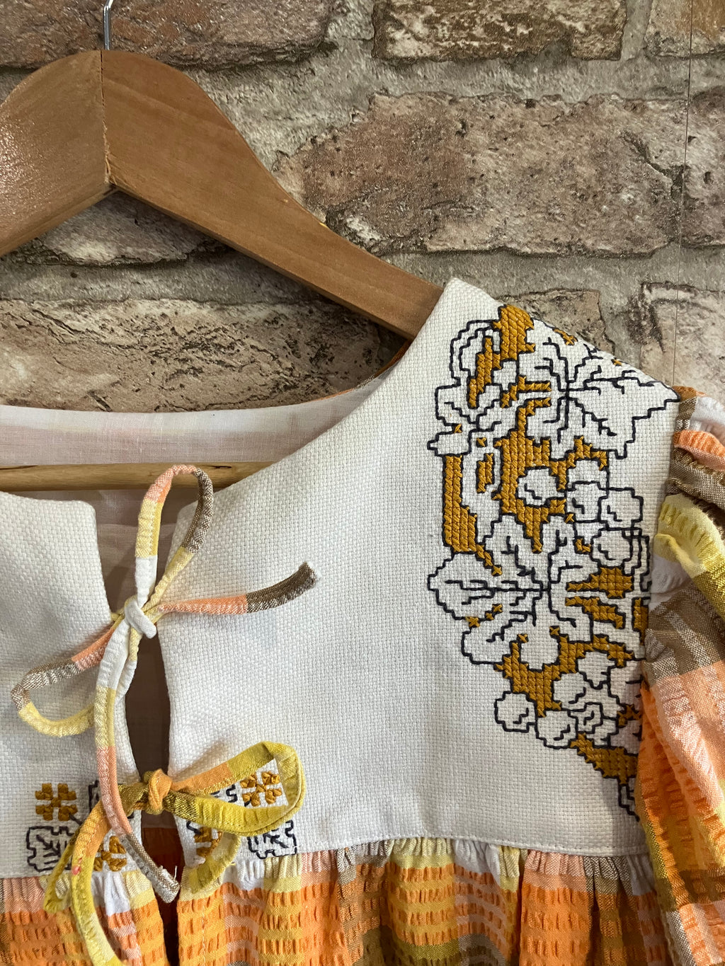 One-of-a-Kind ‘Dottie' Upcycled Blouse