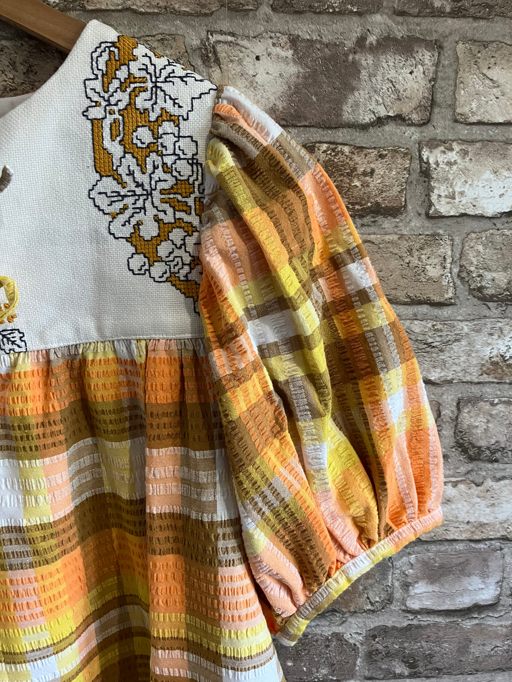 One-of-a-Kind ‘Dottie' Upcycled Blouse