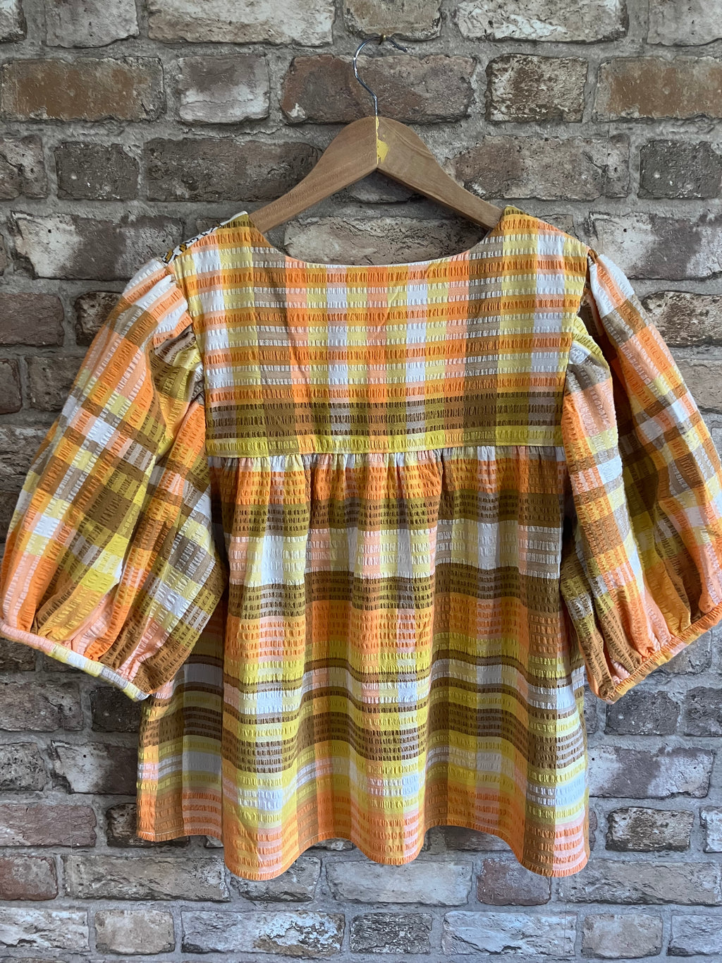 One-of-a-Kind ‘Dottie' Upcycled Blouse