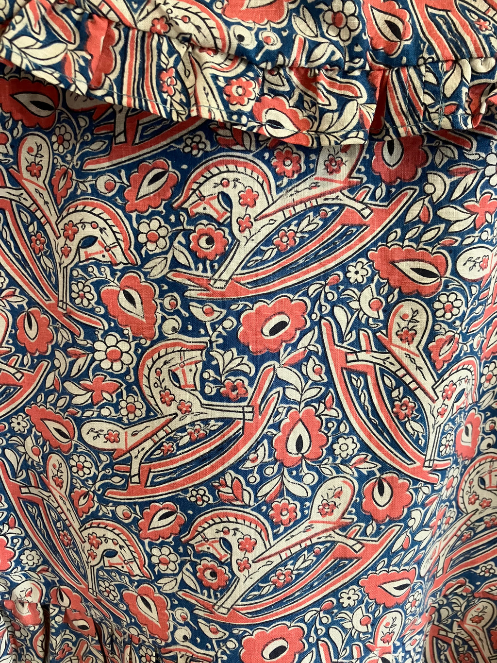 Oversized Collar Long Sleeve Blouse One of a Kind