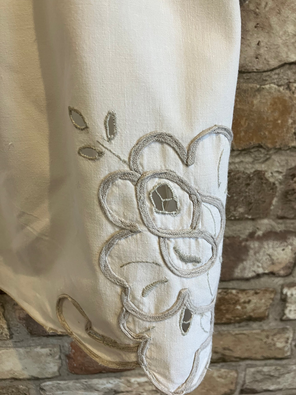 Upcycled One of Kind Short Sleeve Blouse