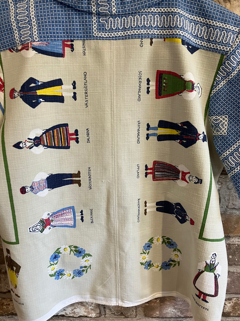 Upcycled One of a Kind 'Ava' Shirt Sweden