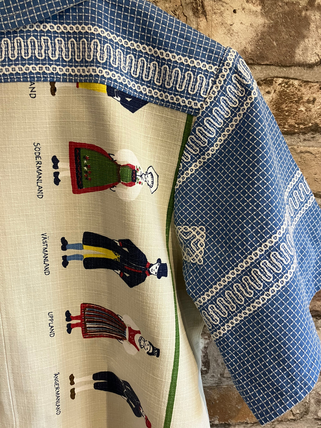 Upcycled One of a Kind 'Ava' Shirt Sweden