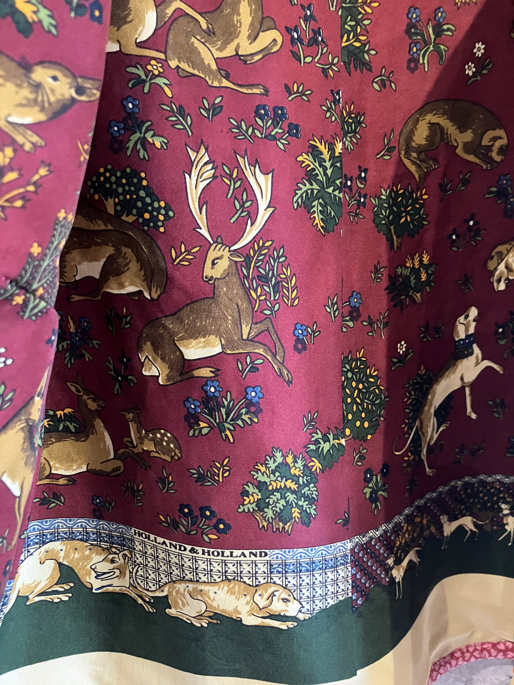 One of a Kind Cropped Lined Jacket Designer Deadstock