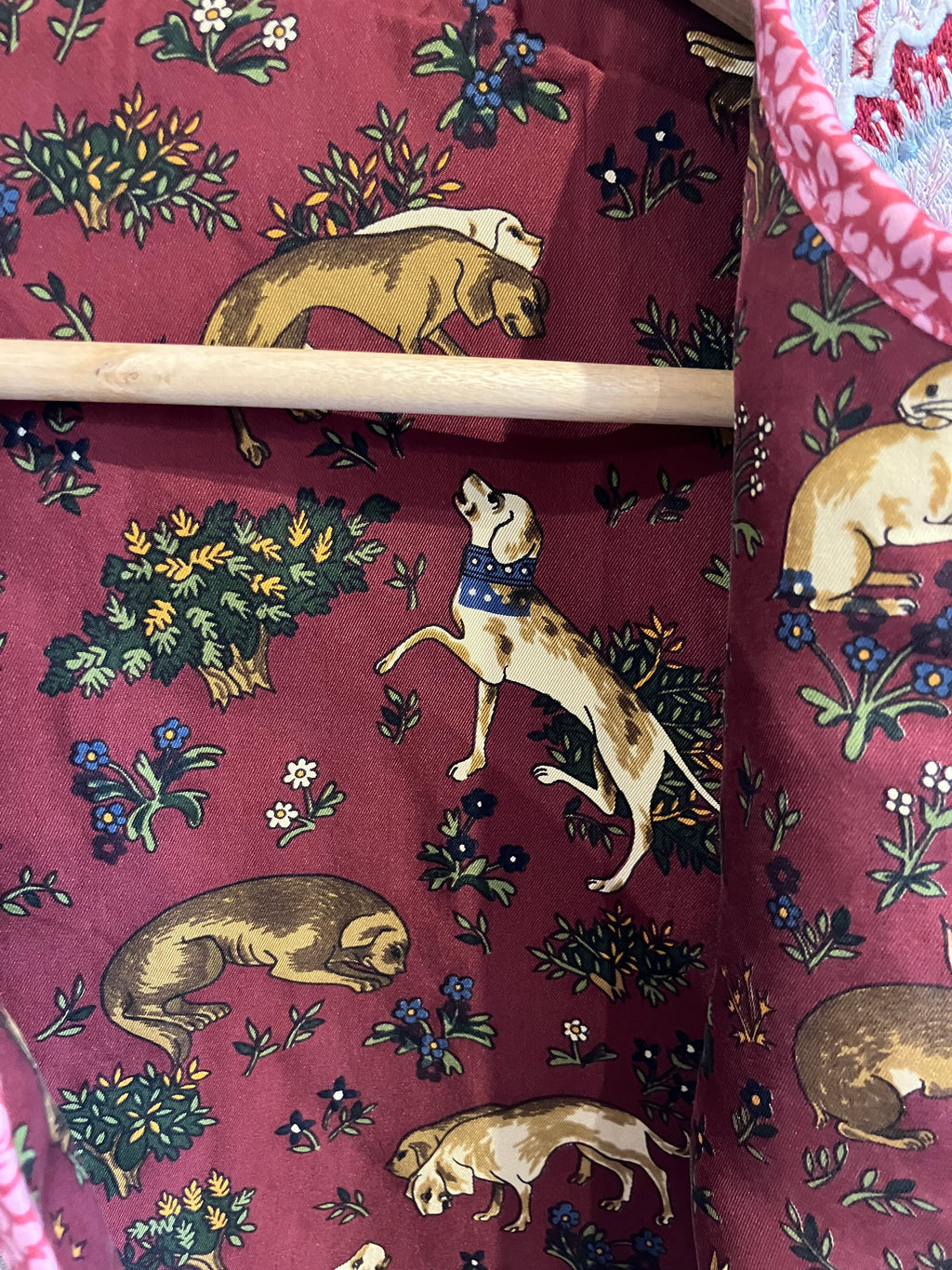 One of a Kind Cropped Lined Jacket Designer Deadstock