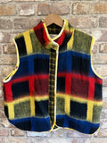 Upcycled Vintage Blanket Gilet