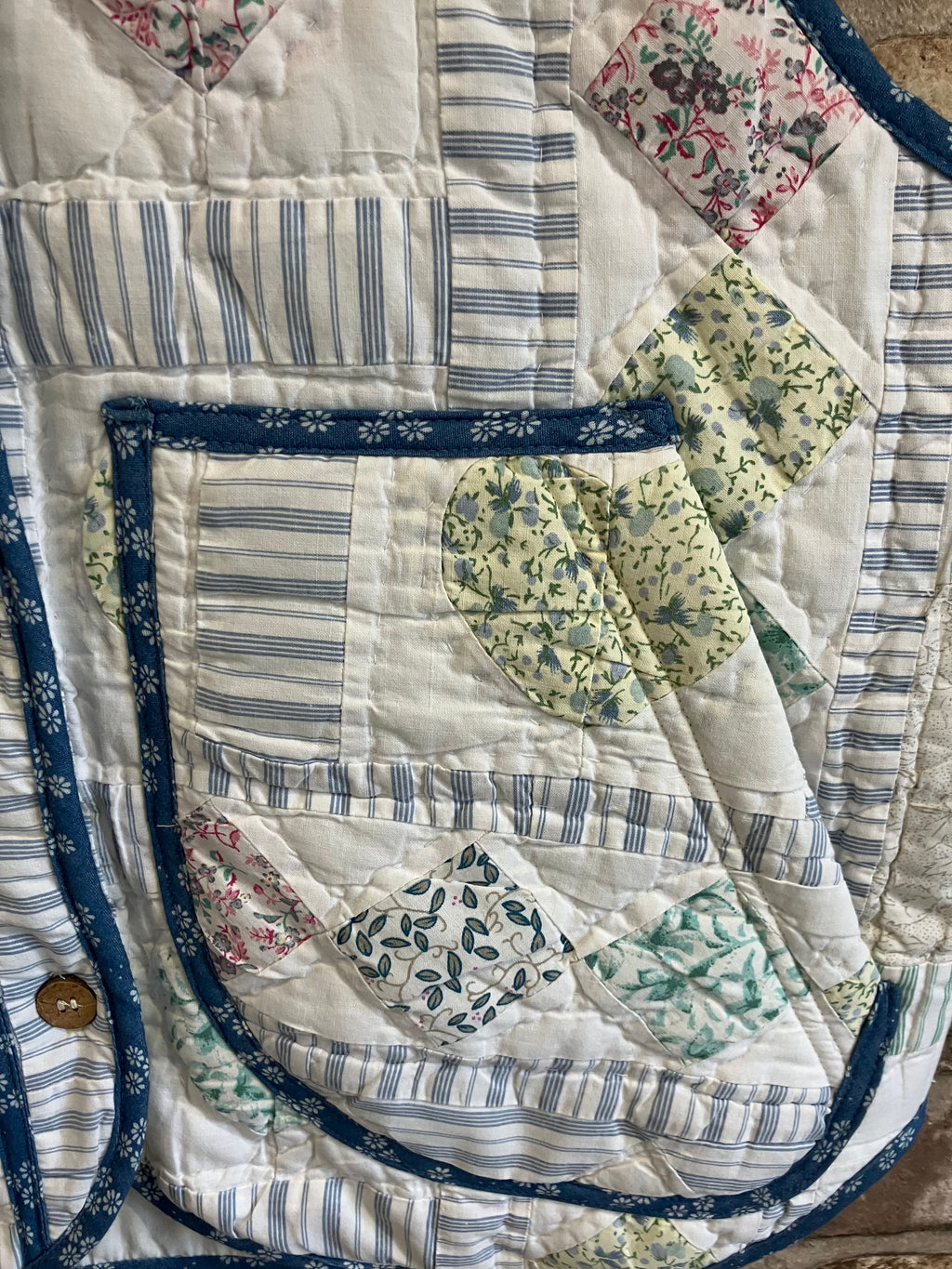 One-of-a-Kind Repurposed Quilt Gilet